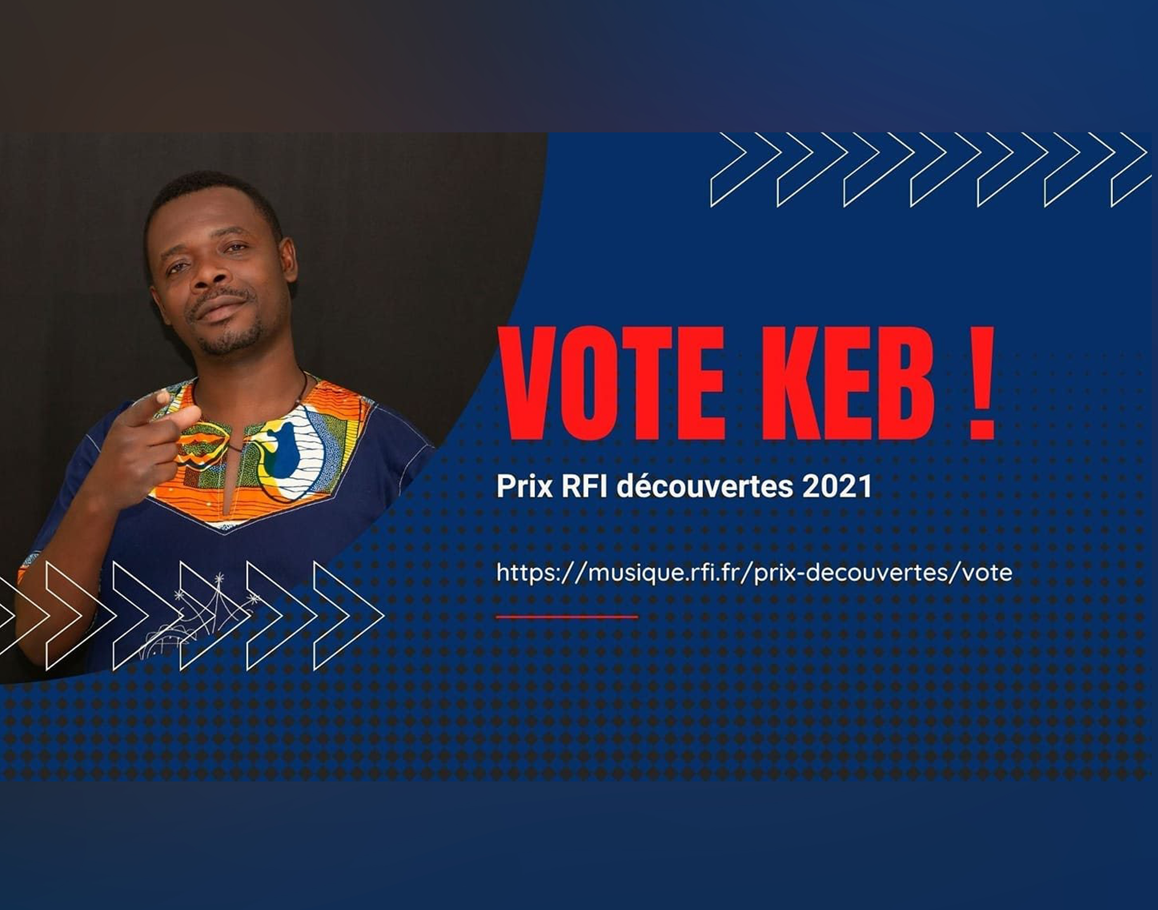 Le MCC demande de voter pour KEB, un talentueux artiste
