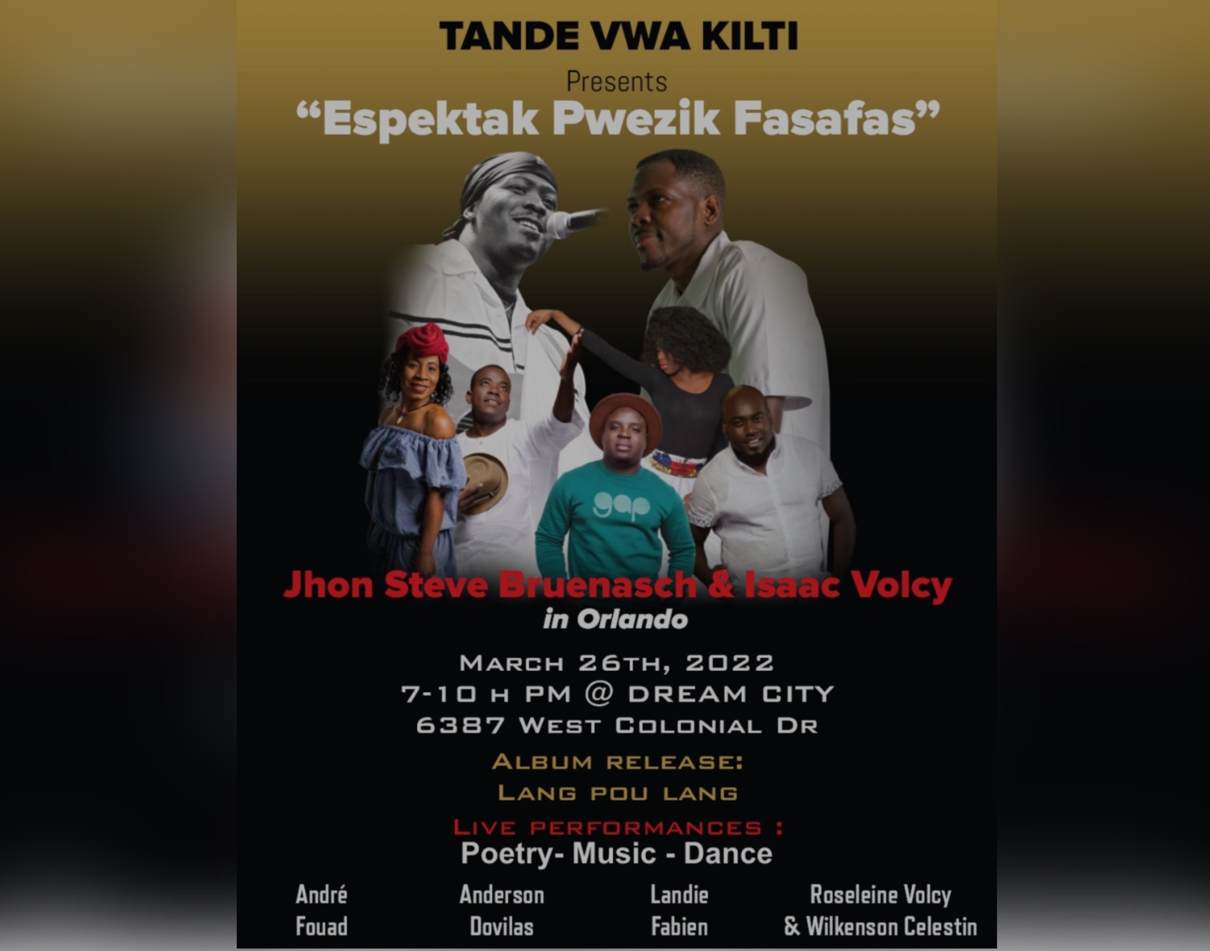 Vers la troisième édition du spectacle poétique : « Tande Vwa Kilti »