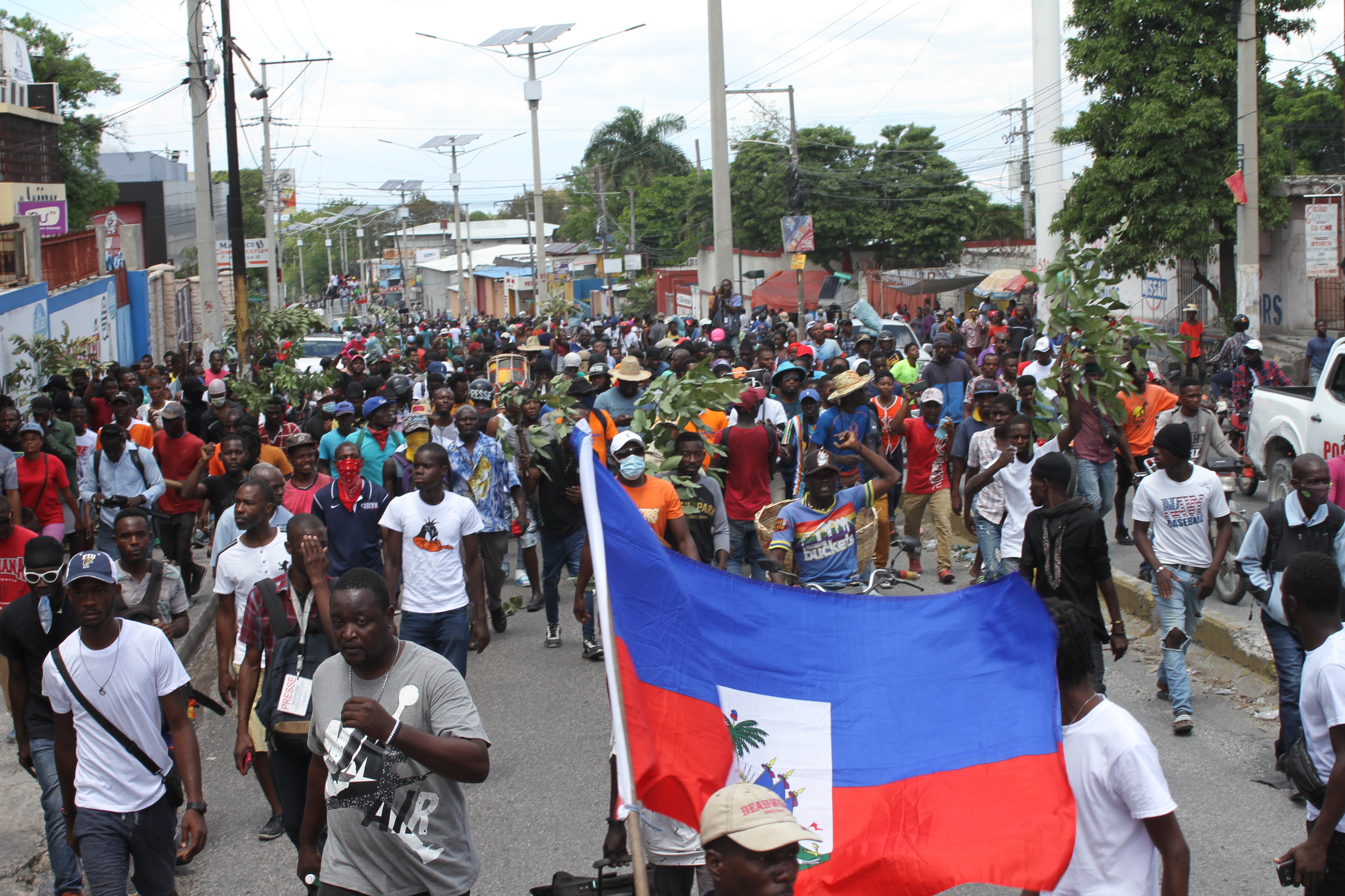 Nouvelle journée de manifestation à Port-au-Prince