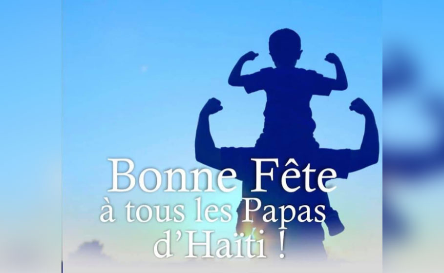 Message de Lesly Condé à l’occasion de la fête des Pères haïtiens