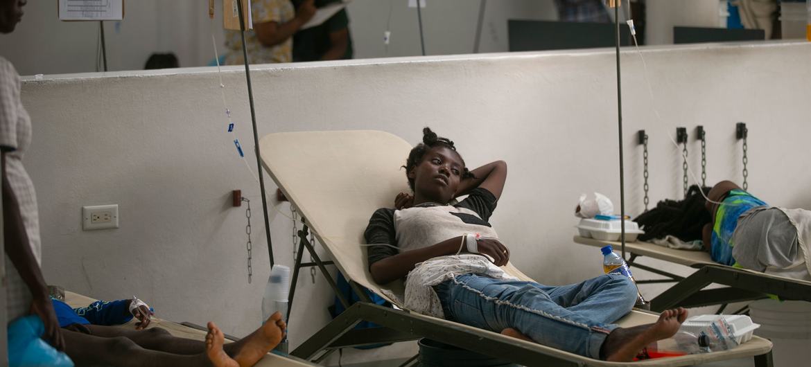 Haïti : le nombre de cas suspects de choléra a presque doublé en une semaine