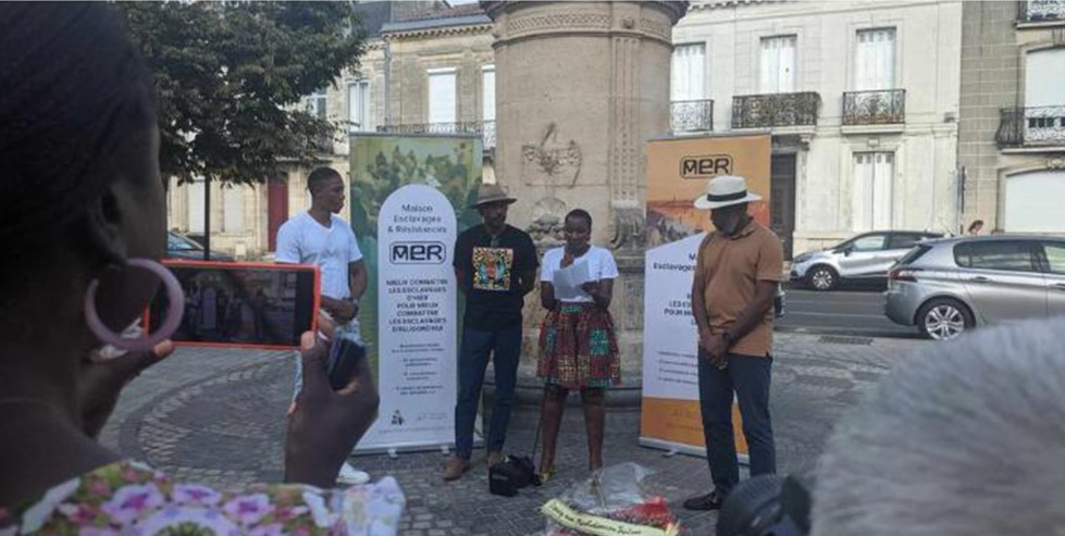 L’association Mémoires et Partages a commémoré la journée internationale  du souvenir  de la Traite négrière et de son abolition