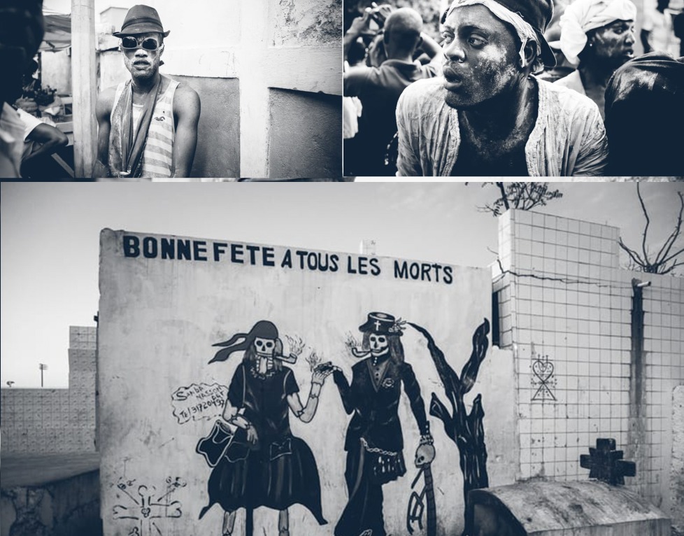 Des photographes de Valérie Baeriswyl sur la fête des guédés en Haïti