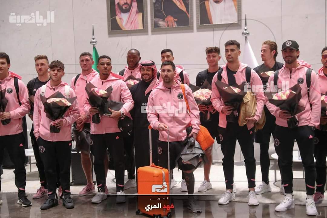 Notre Grenadier Shanyder Borgelin en tournée en Arabie Saoudite avec l'Inter Miami CF