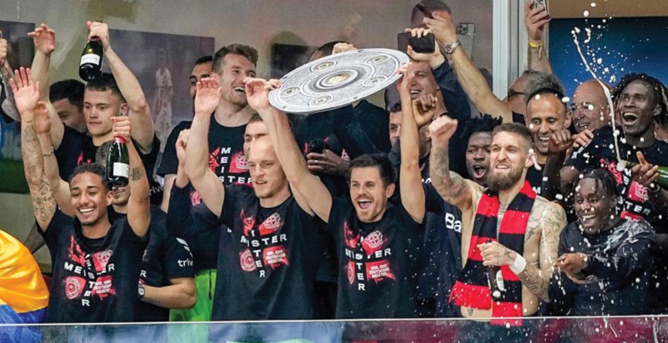 Leverkusen champion d'Allemagne pour la première fois