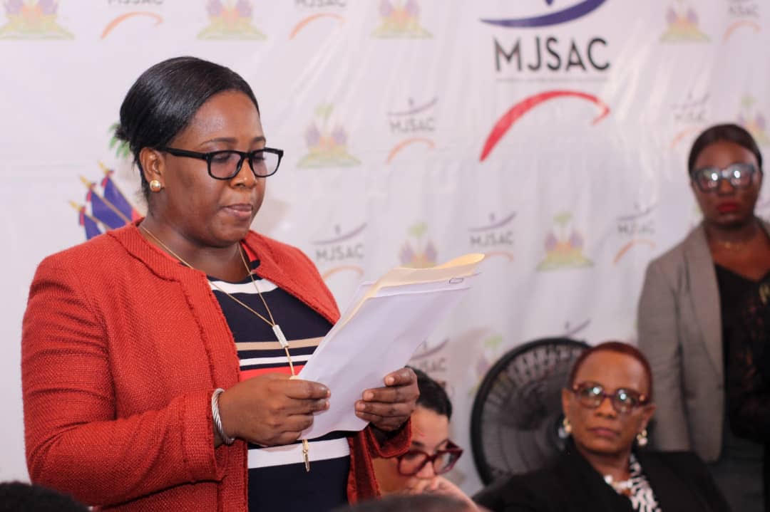 Installation de la nouvelle ministre du MJSAC