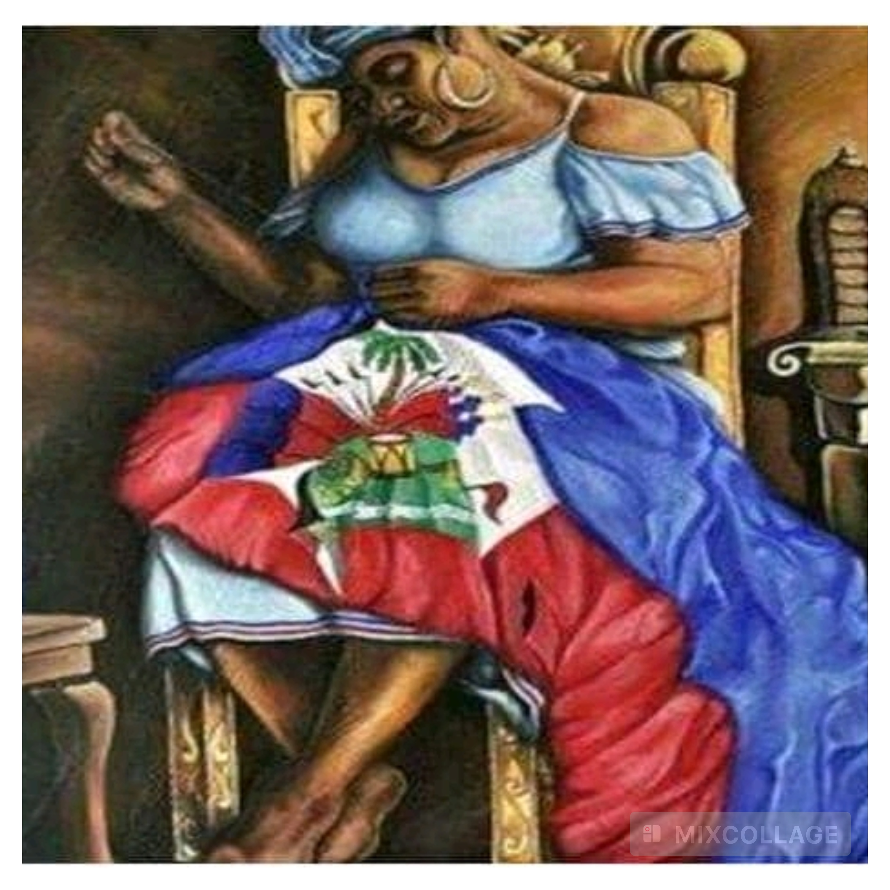18 MAI 2025 222 ANS DEJA DE LA CREATION DE NOTRE BICOLORE Honorons par ces quelques mots, celle qui l’a cousu Catherine FLON