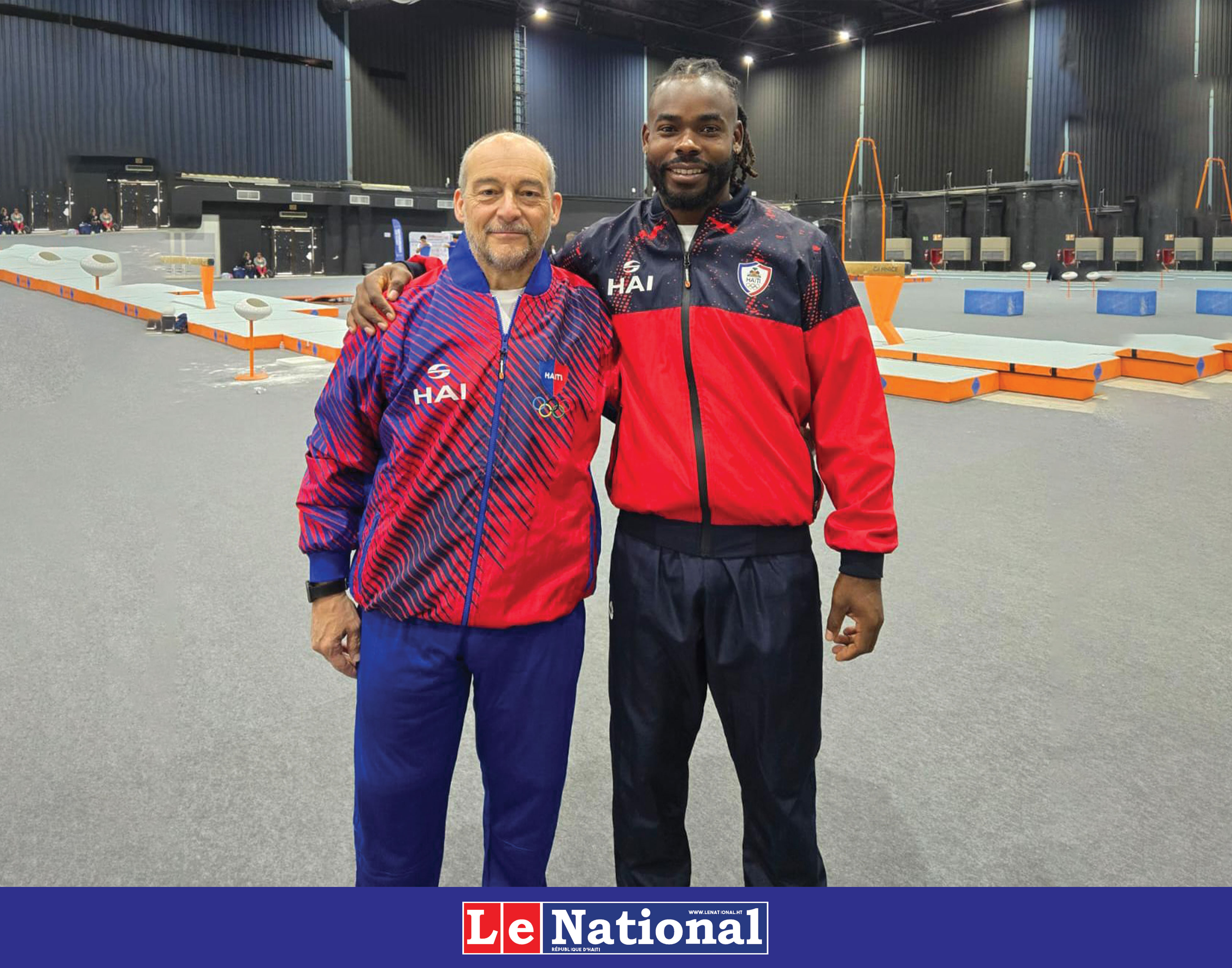 Un entraîneur italien à la tête de l’équipe haïtienne de gymnastique !