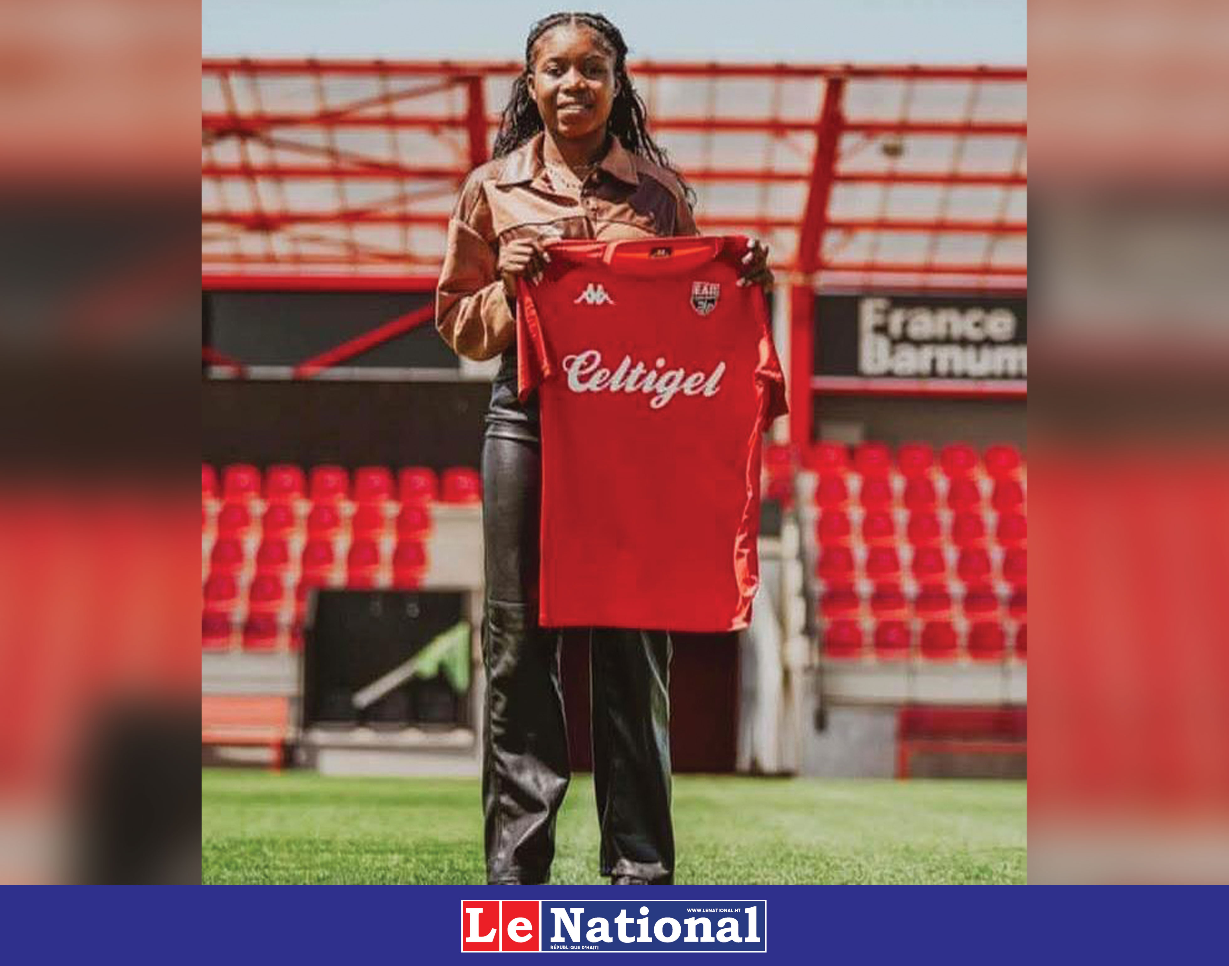 Bétina Petit-Frère, nouvelle recrue de l’Avant Guingamp !