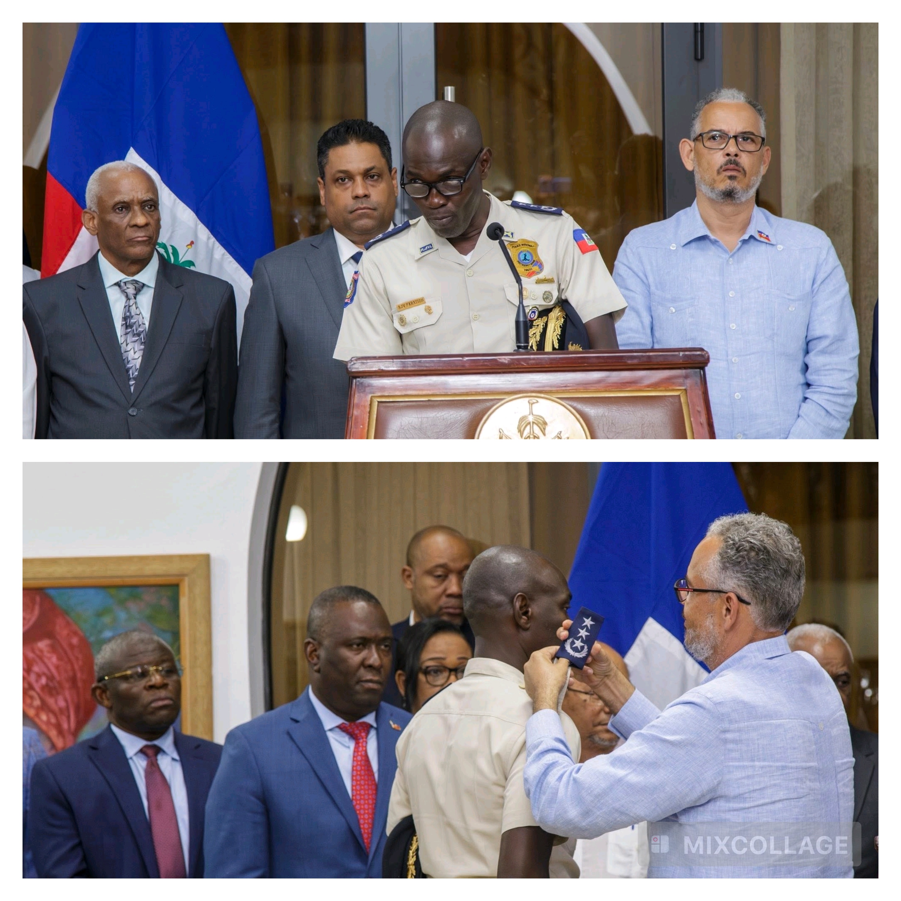 André Jonas Vladimir Paraison prend les commandes de la PNH