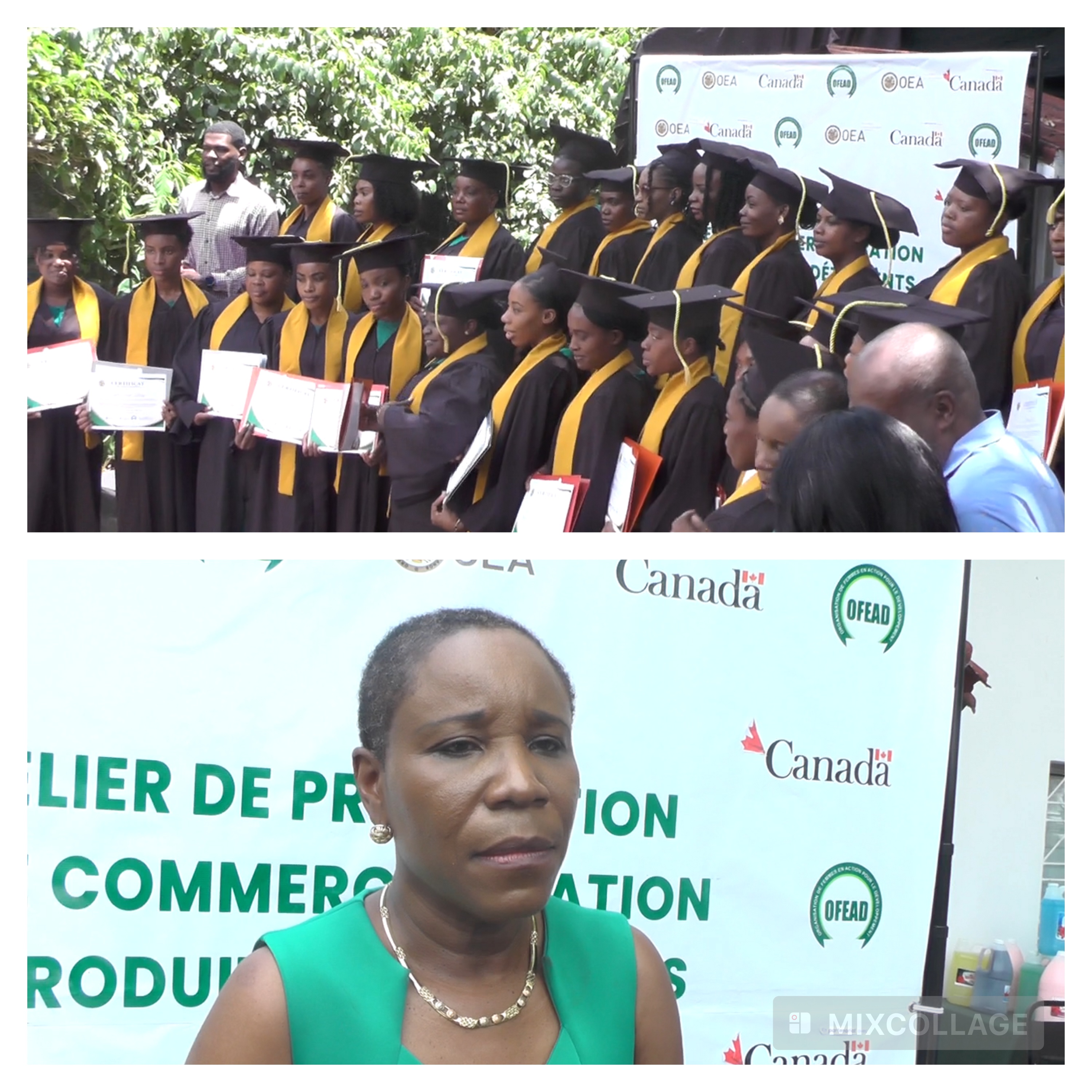 Production et commercialisation de détergents : des jeunes femmes formées par l’OFEAD