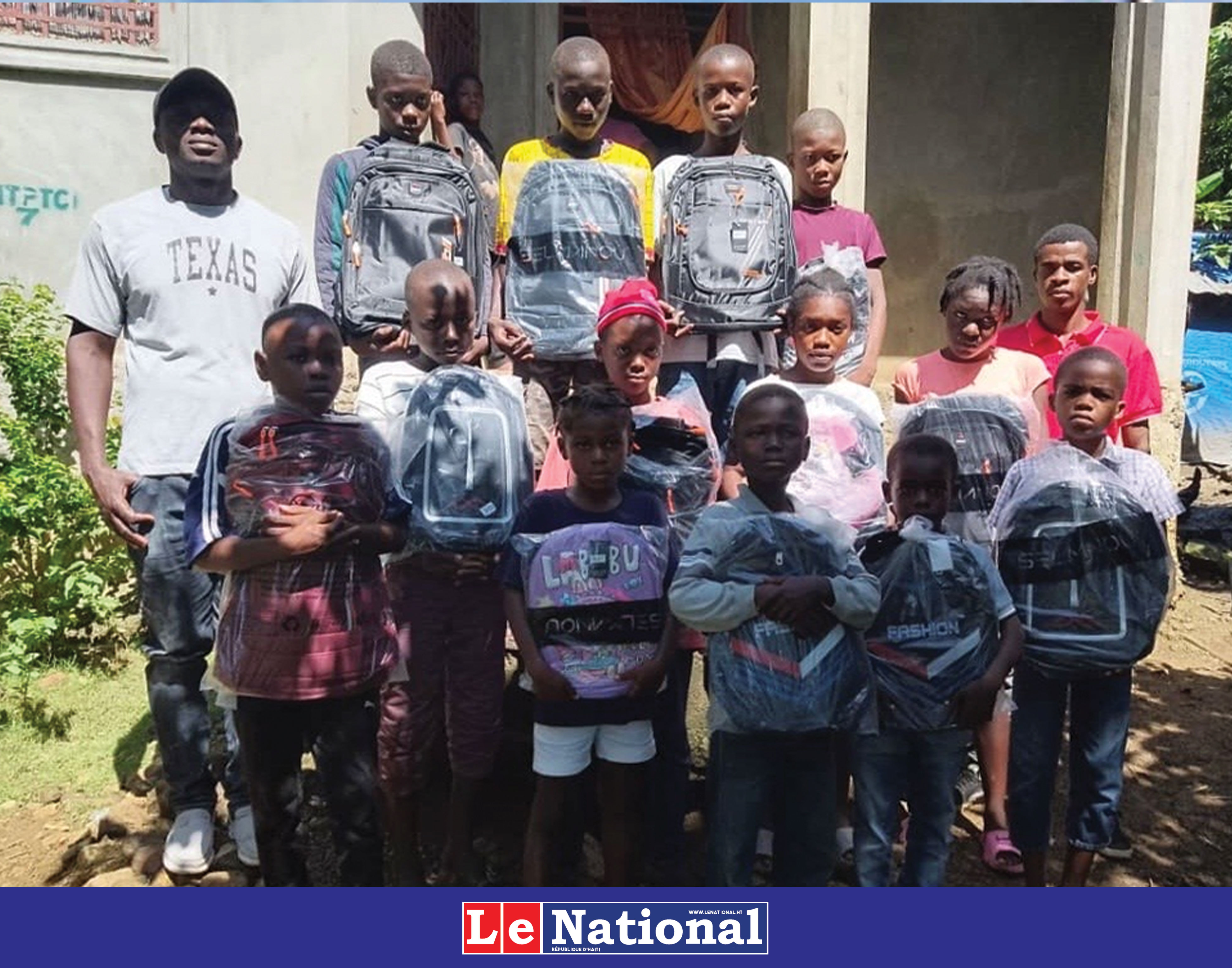 OPAH distribue les fournitures scolaires essentielles aux élèves de Chambellan
