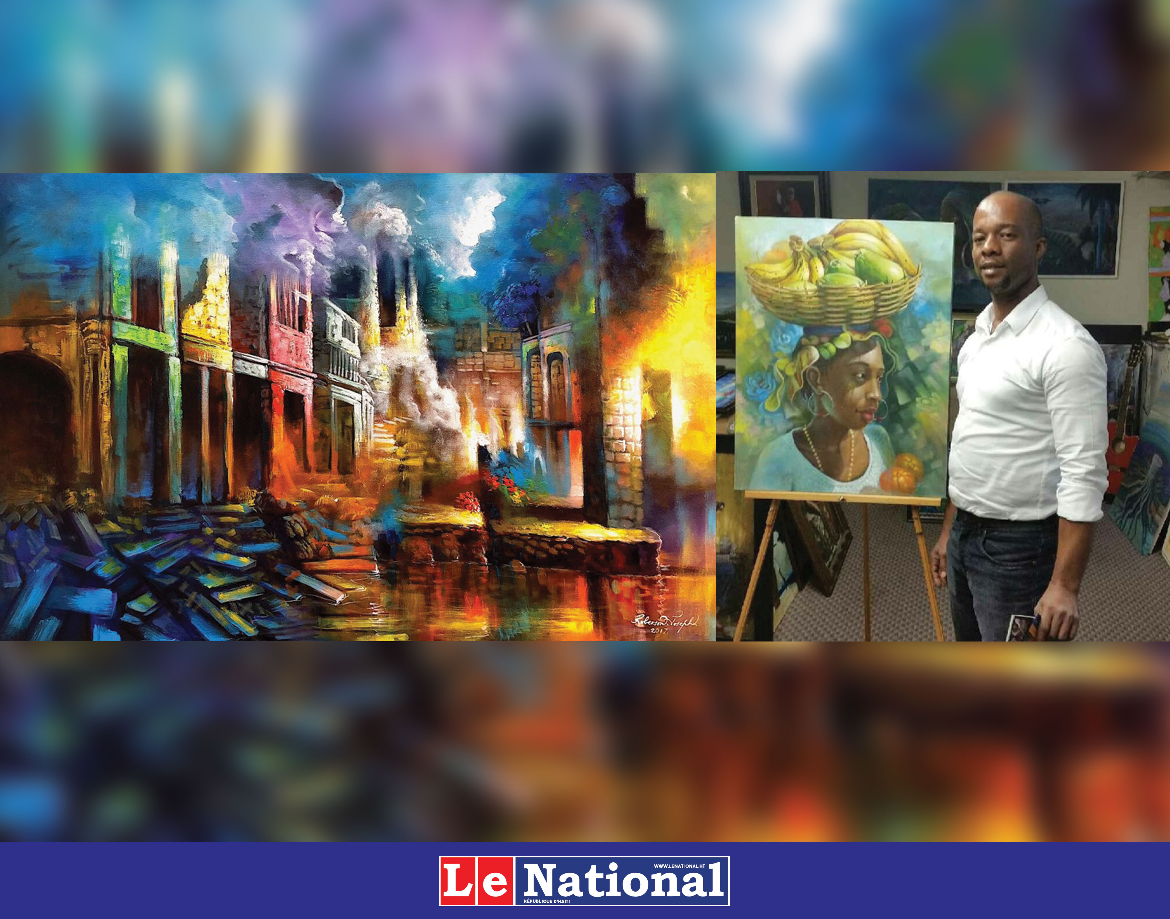 Roberson Joseph, un artiste peintre aux talents confirmés  