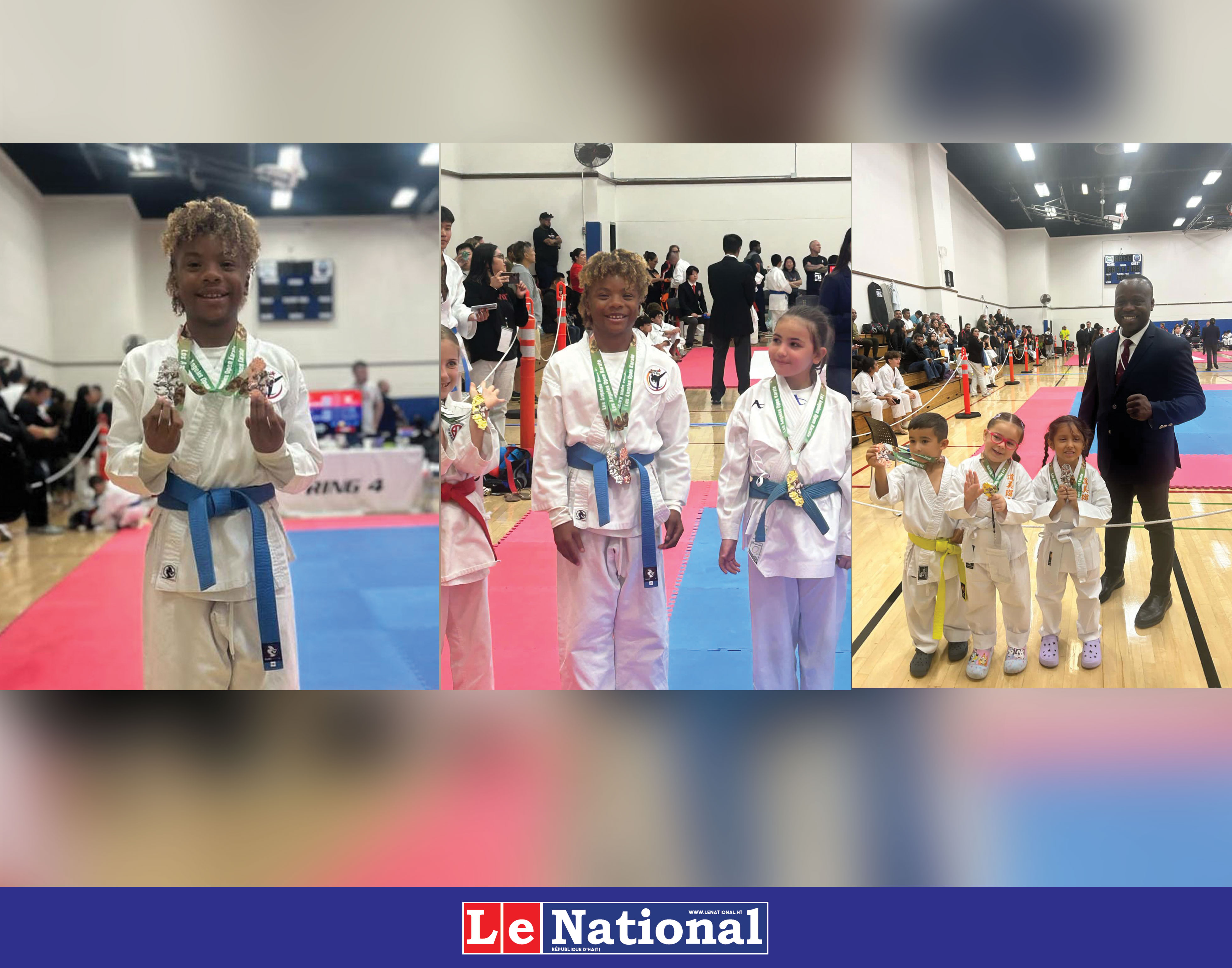 Mejorika Onyx Dorvil remporte deux médailles à Los Angeles !