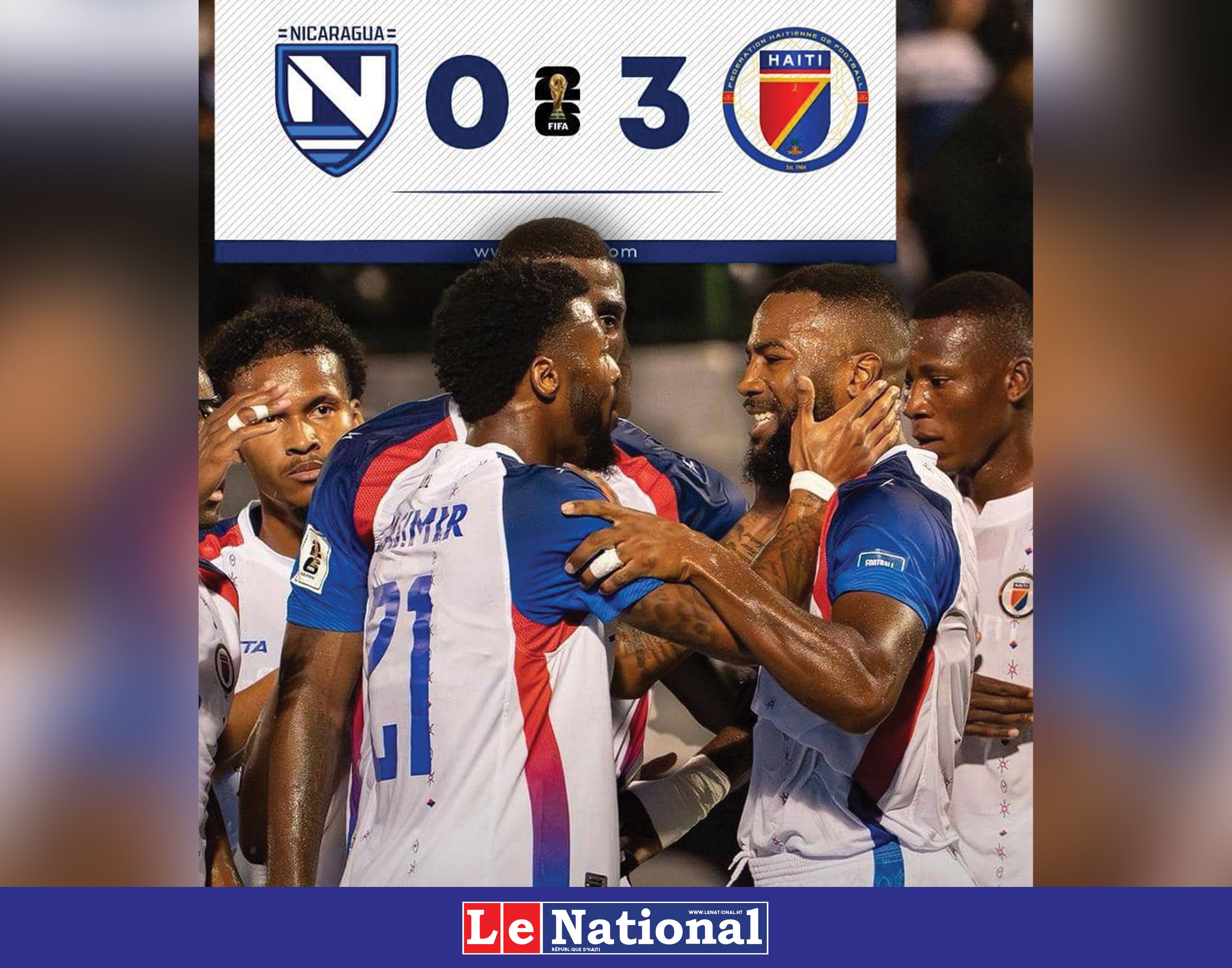 Haïti renoue avec la victoire et prend la tête du classement !