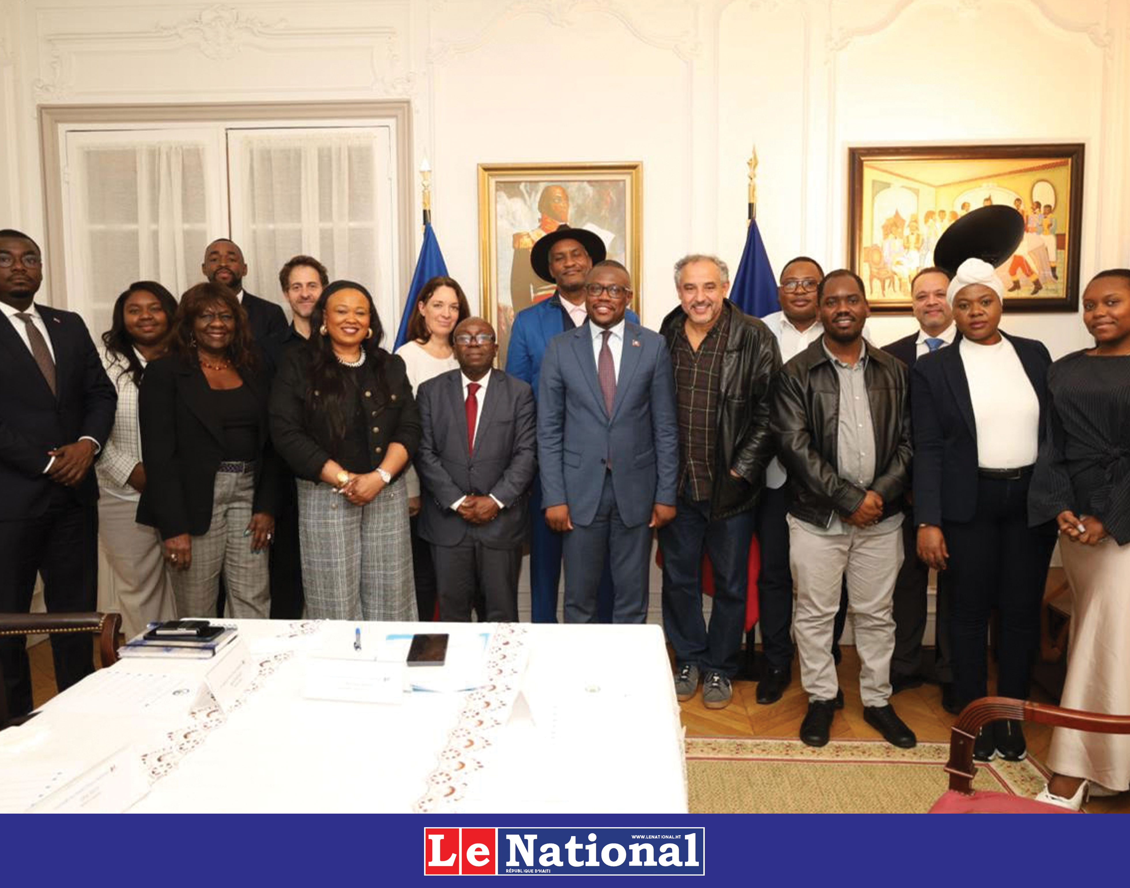 ​​​​​​​  L’Ambassade d’Haïti ouvre le dialogue sur l’image du pays en France