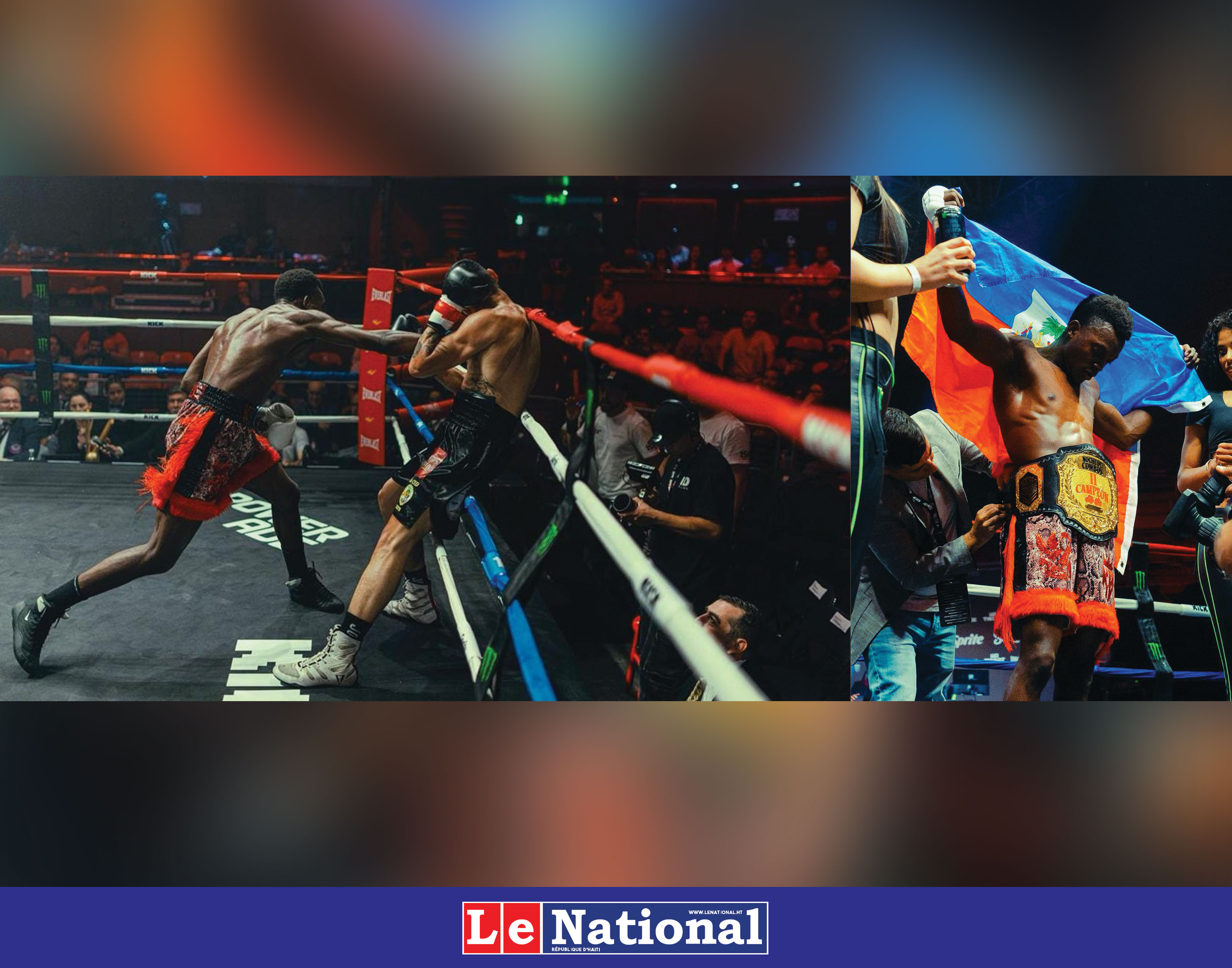 Kervens Bouché met KO le numéro 3 chilien, Tomas Lastra, et s’empare de la ceinture !