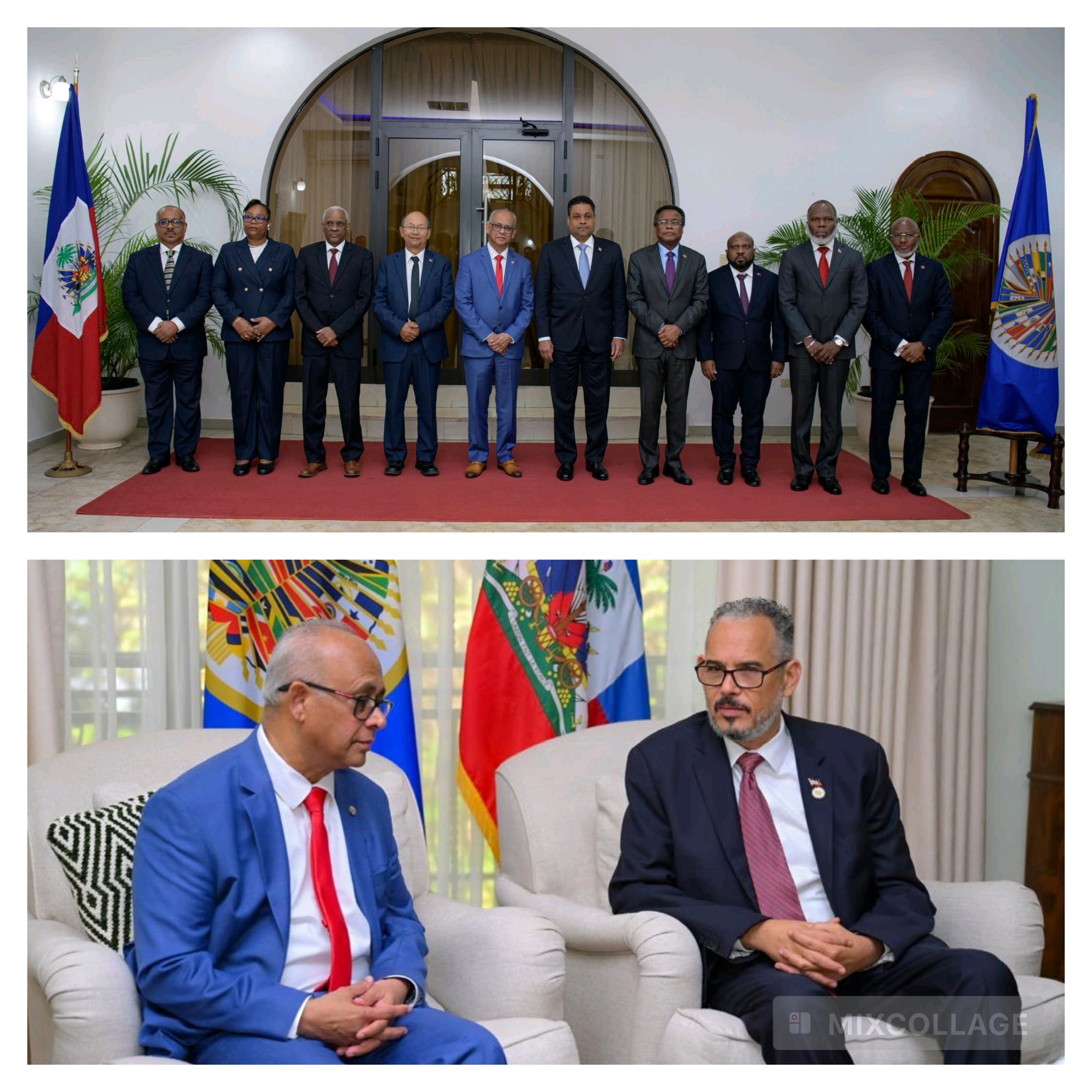 Le Secrétaire général de l’OEA, Albert Ramdin, en visite en Haïti