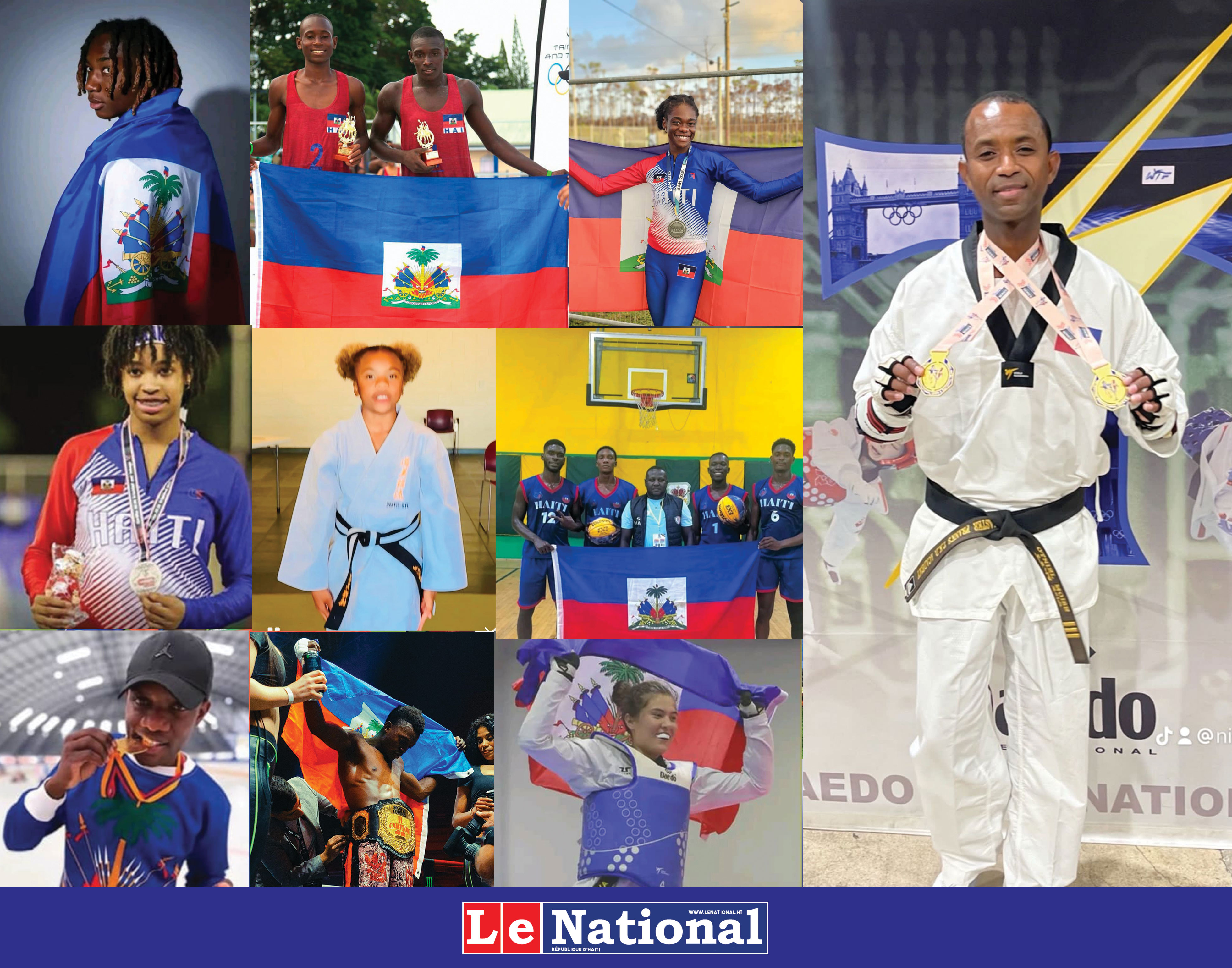 Corventina et Ava, deux figures emblématiques du sport haïtien en 2025