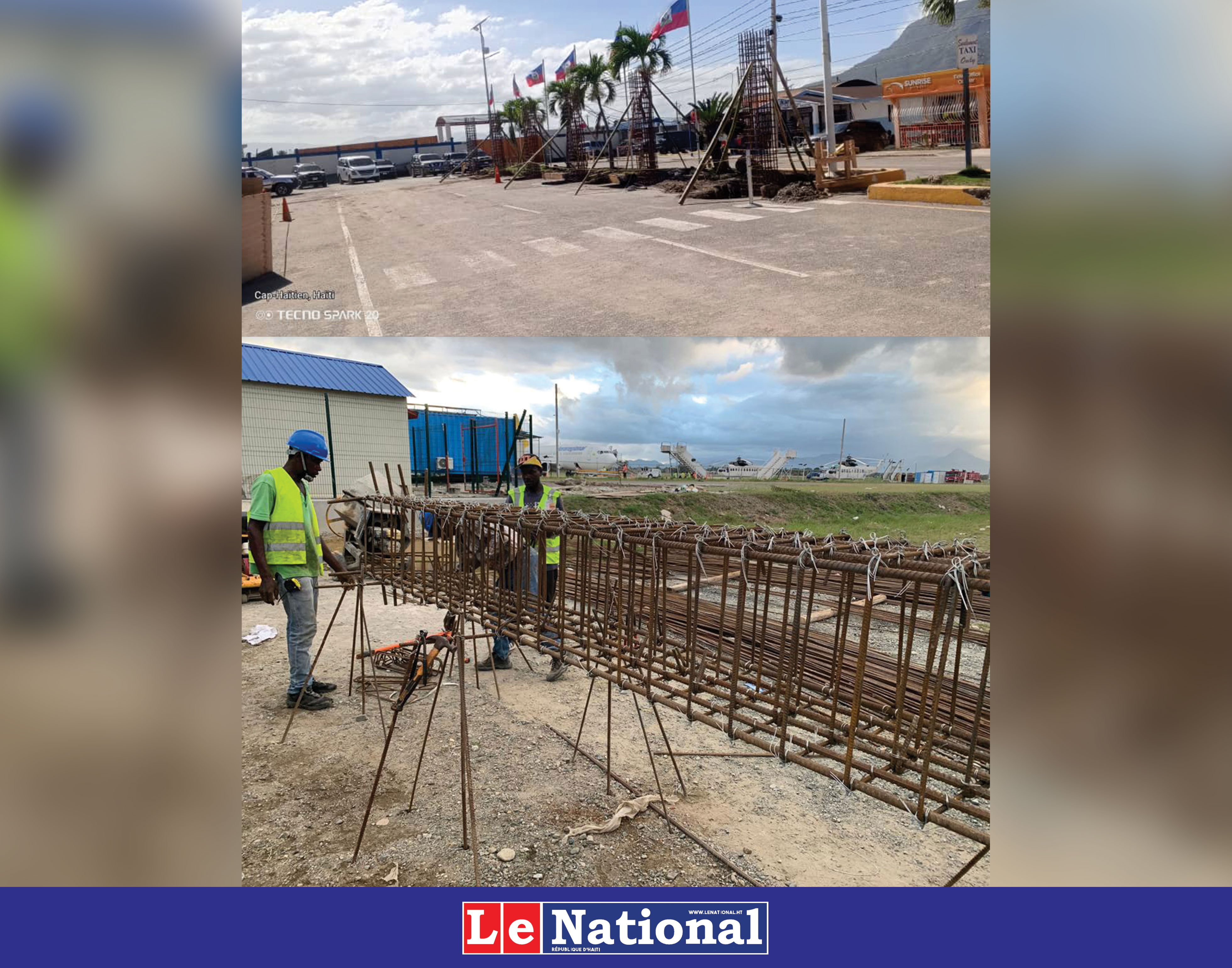Haïti-Tourisme : Des travaux en pleine exécution à l’aéroport international du Cap-Haïtien