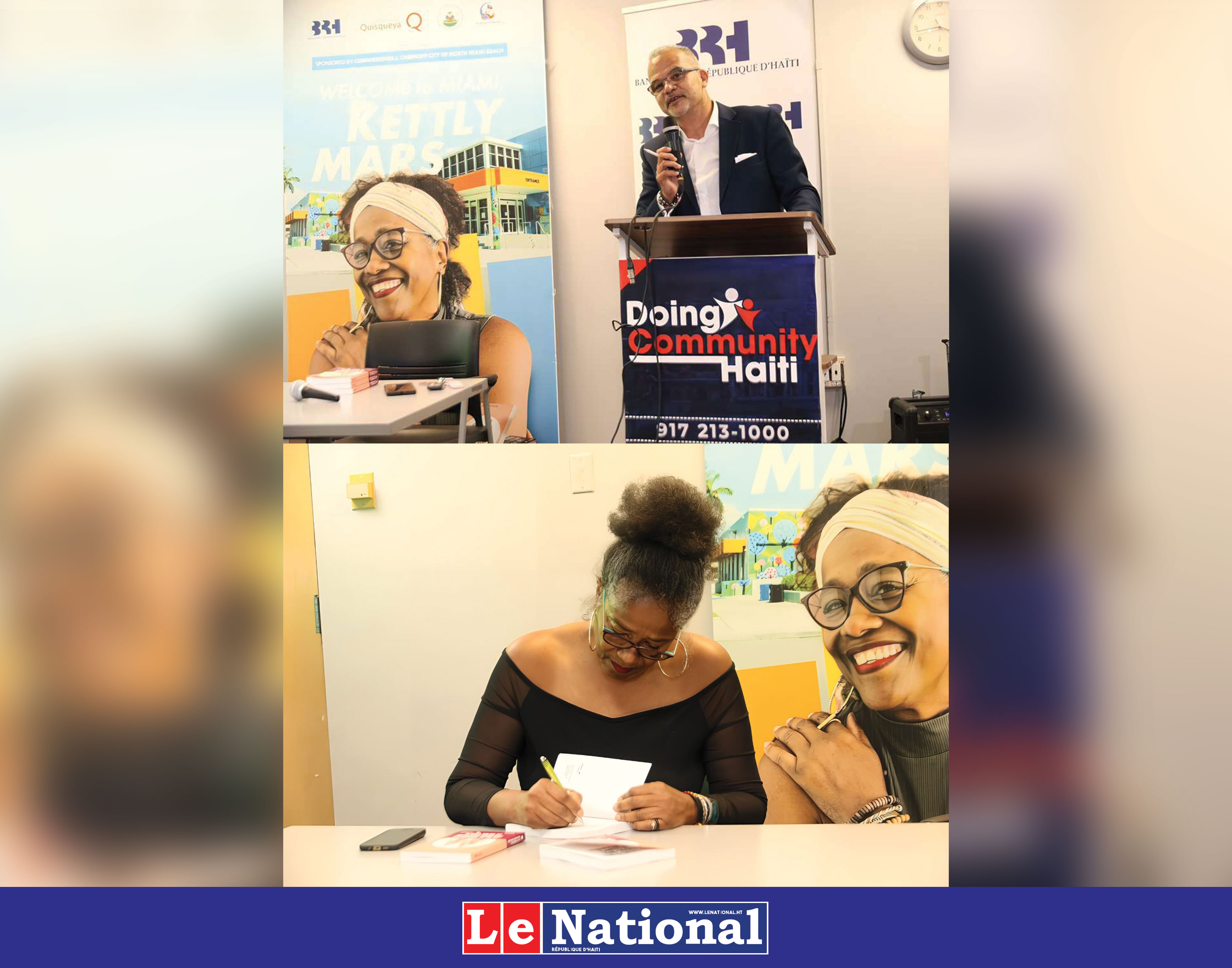 Kettly Mars à la North Miami Discovery Public Library : Un 7 mars 2026, vive la littérature haïtienne