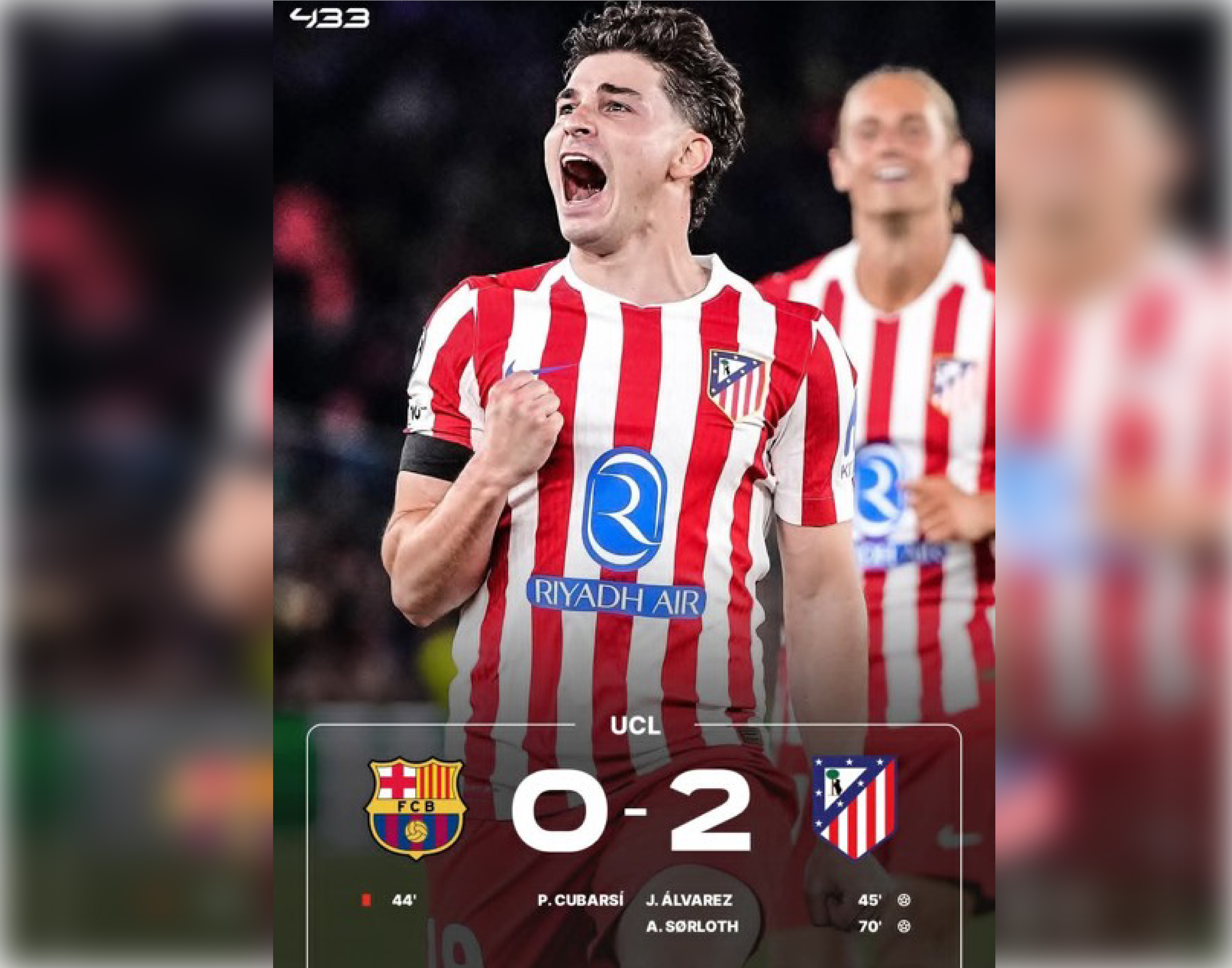 L'Atlético surprend le Barça, le PSG fait plier Liverpool