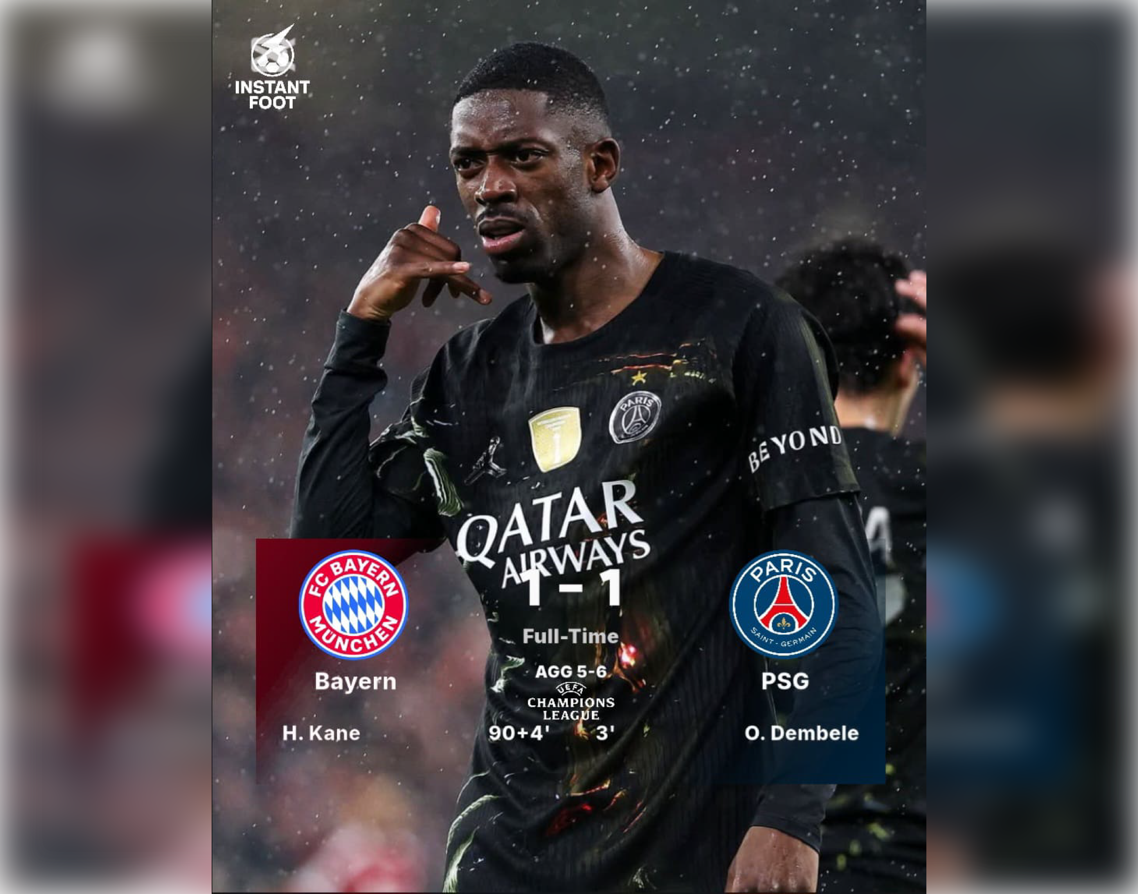 Le PSG résiste au Bayern et retrouvera Arsenal en finale