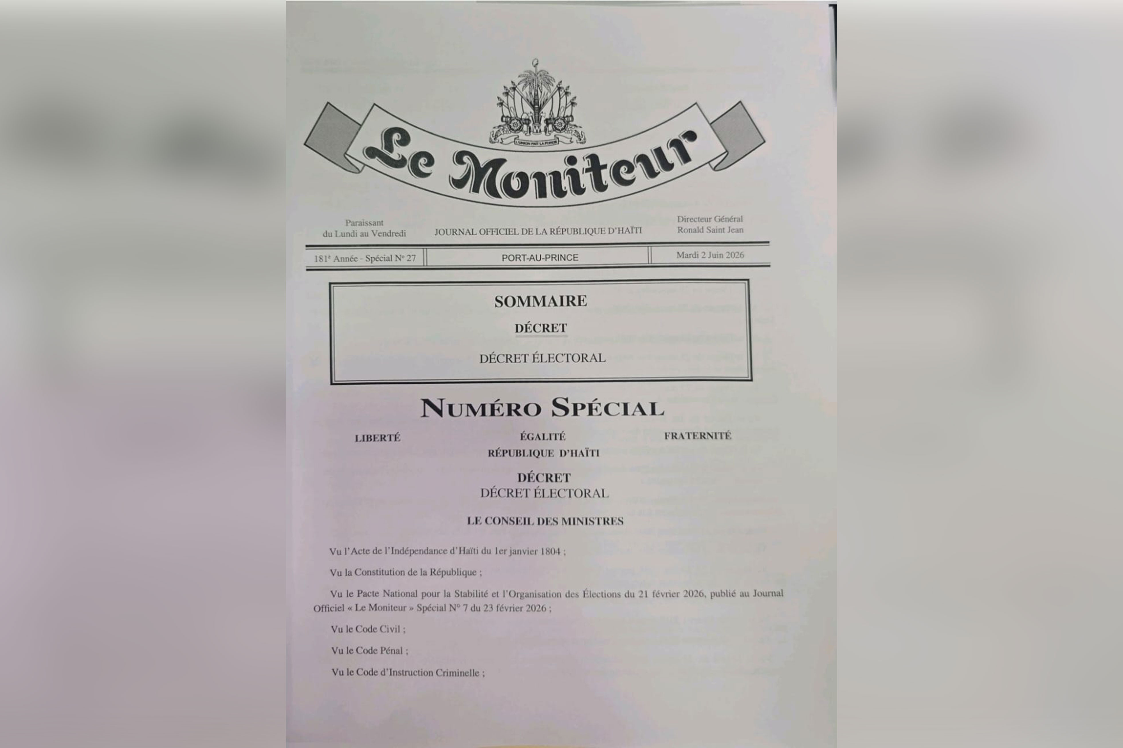 Élections : le point sur le décret électoral controversé publié le 2 juin