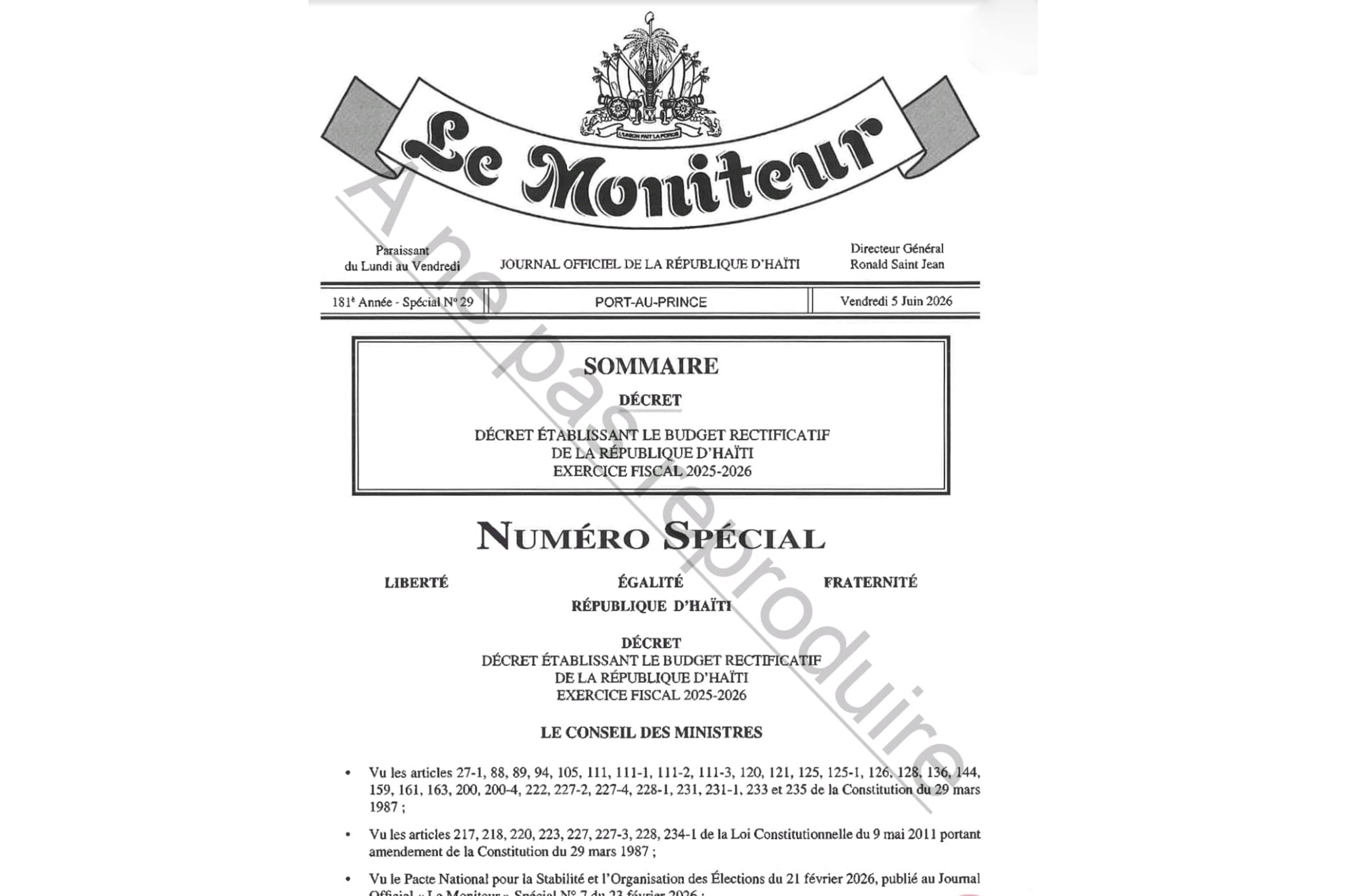 Budget rectificatif : quelle part allouée à la sécurité nationale ?