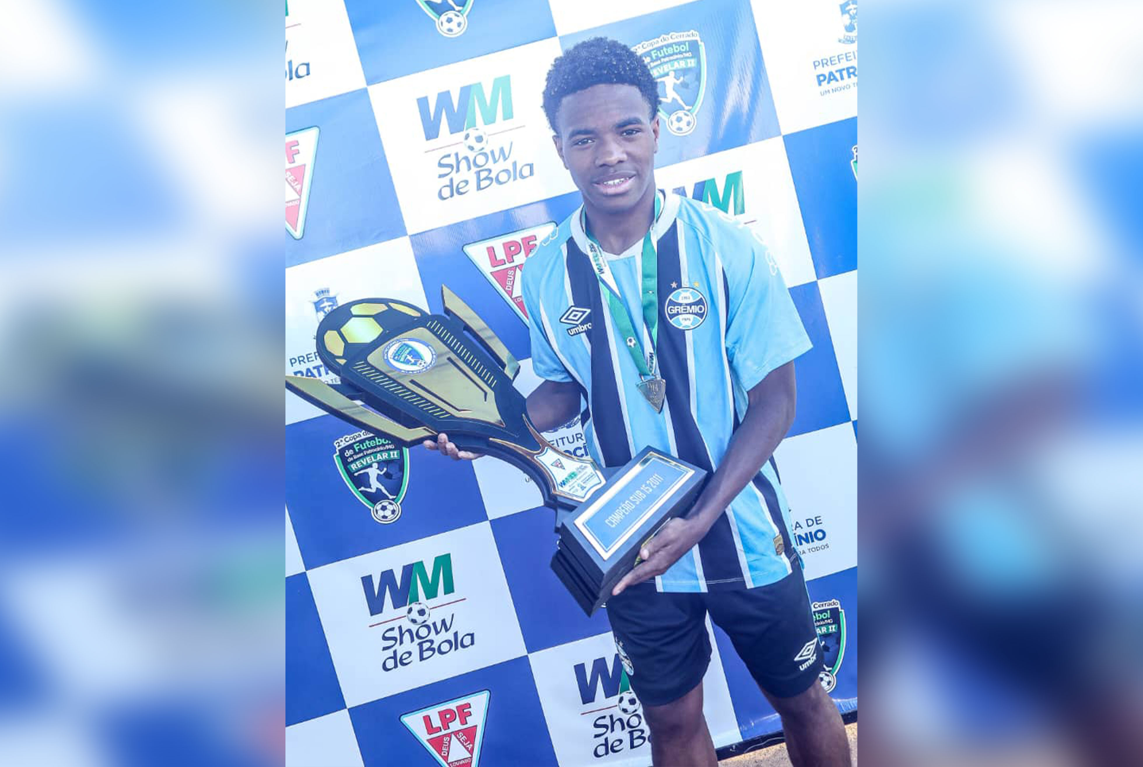 Kevens Presley Hérivaux sacré avec les U15 du Grêmio à la Coupe Cerrado « Revelar II »