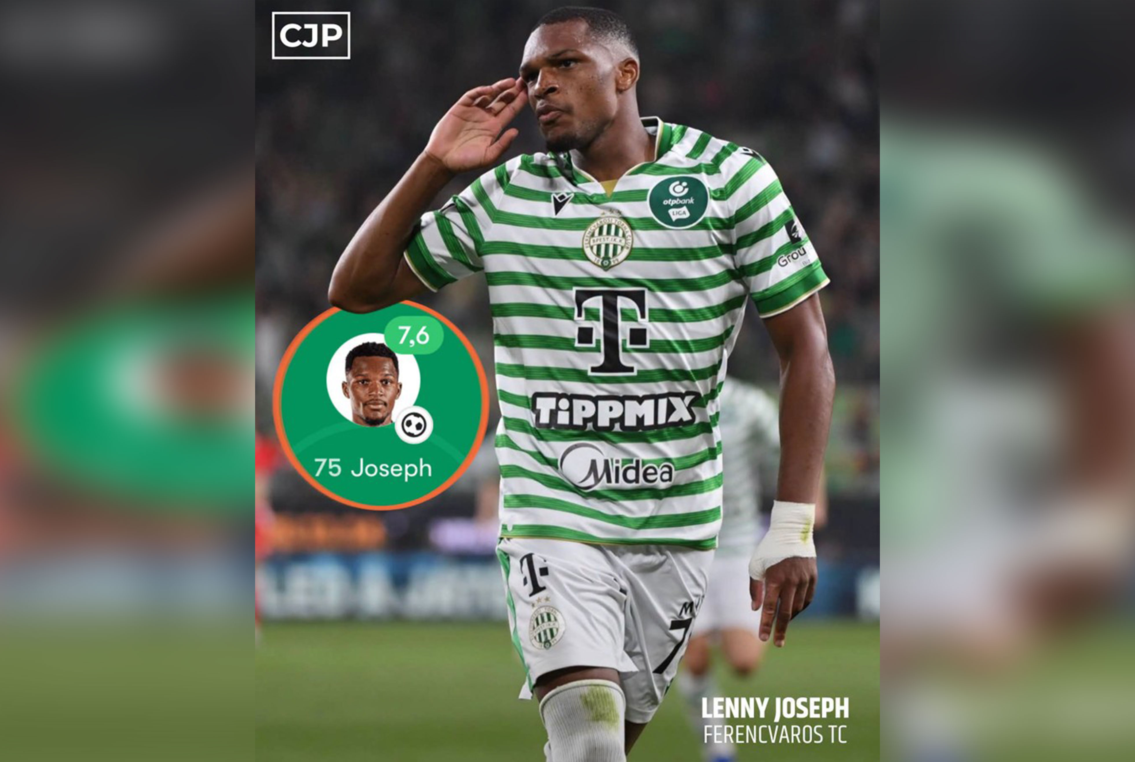 Lenny Joseph décisif dans la qualification de Ferencváros en Ligue Europa