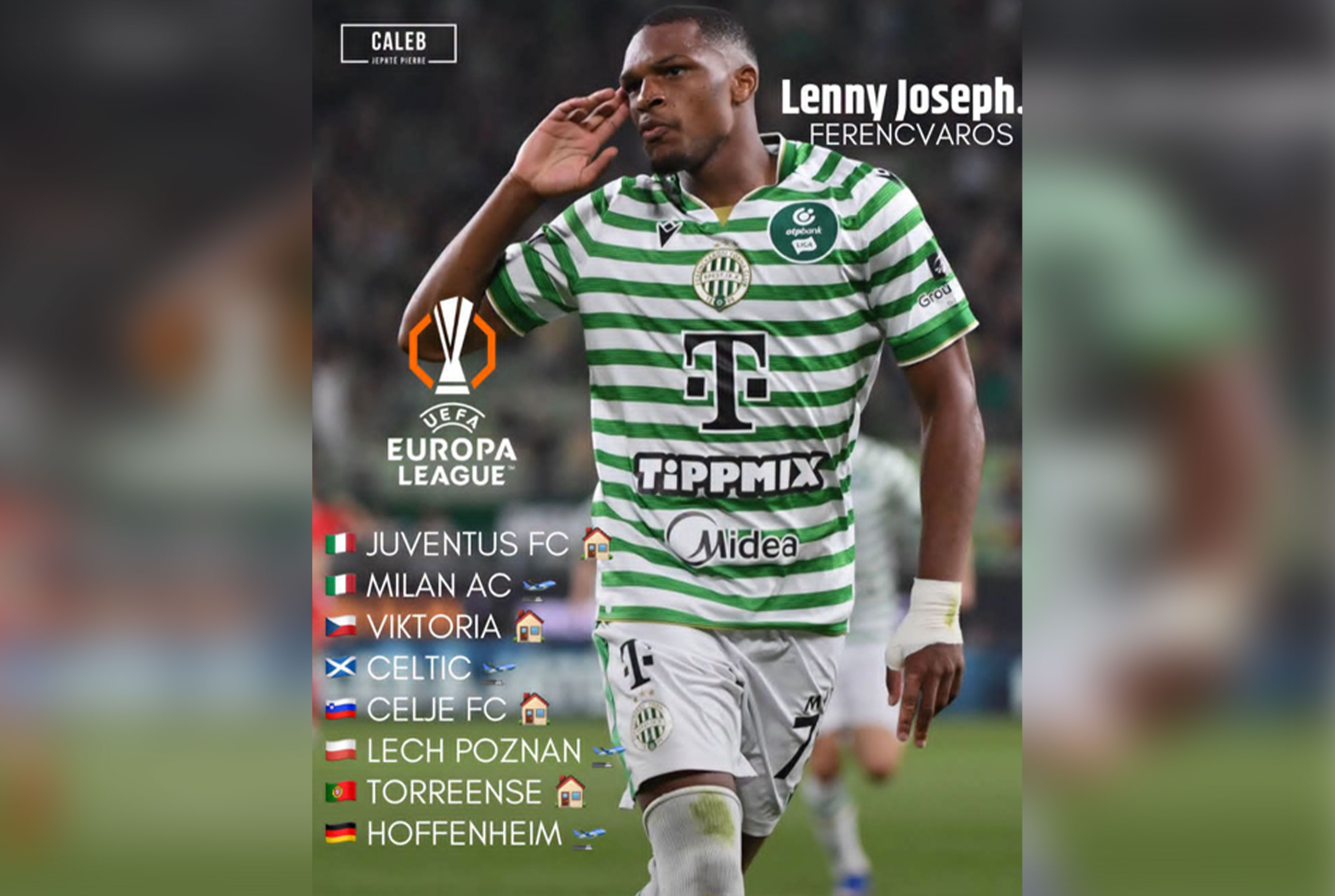 Coup dur pour Lenny Joseph