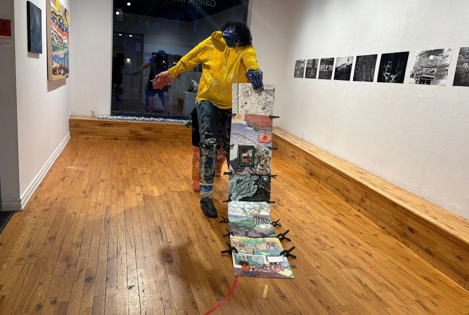 L’artiste haïtiano-française, Josepha Dumas, présente « Là où les routes se croisent » à Montréal