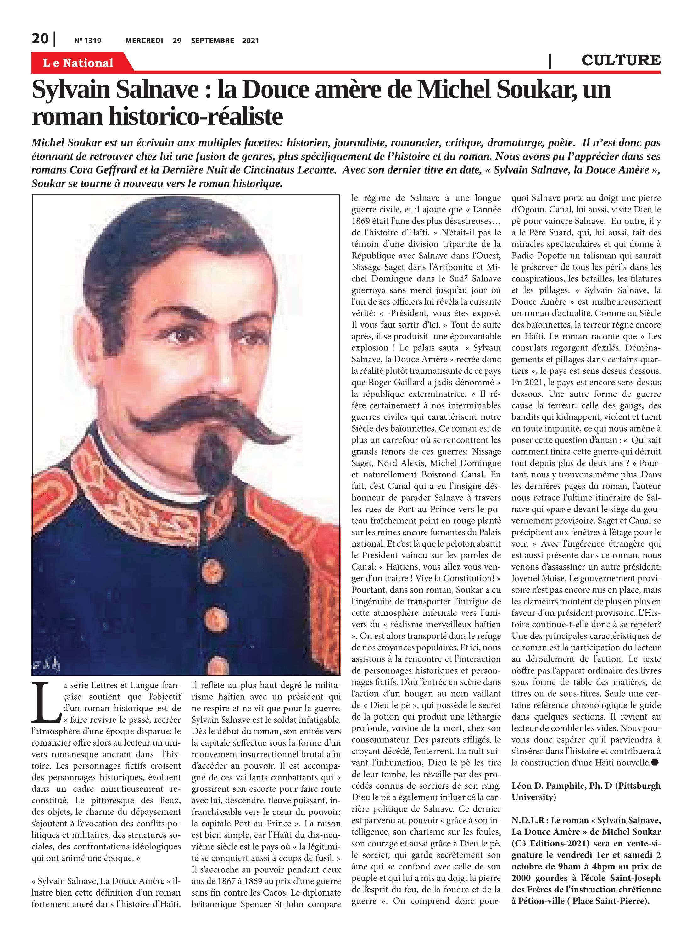 Page 20 de l'édition 1319