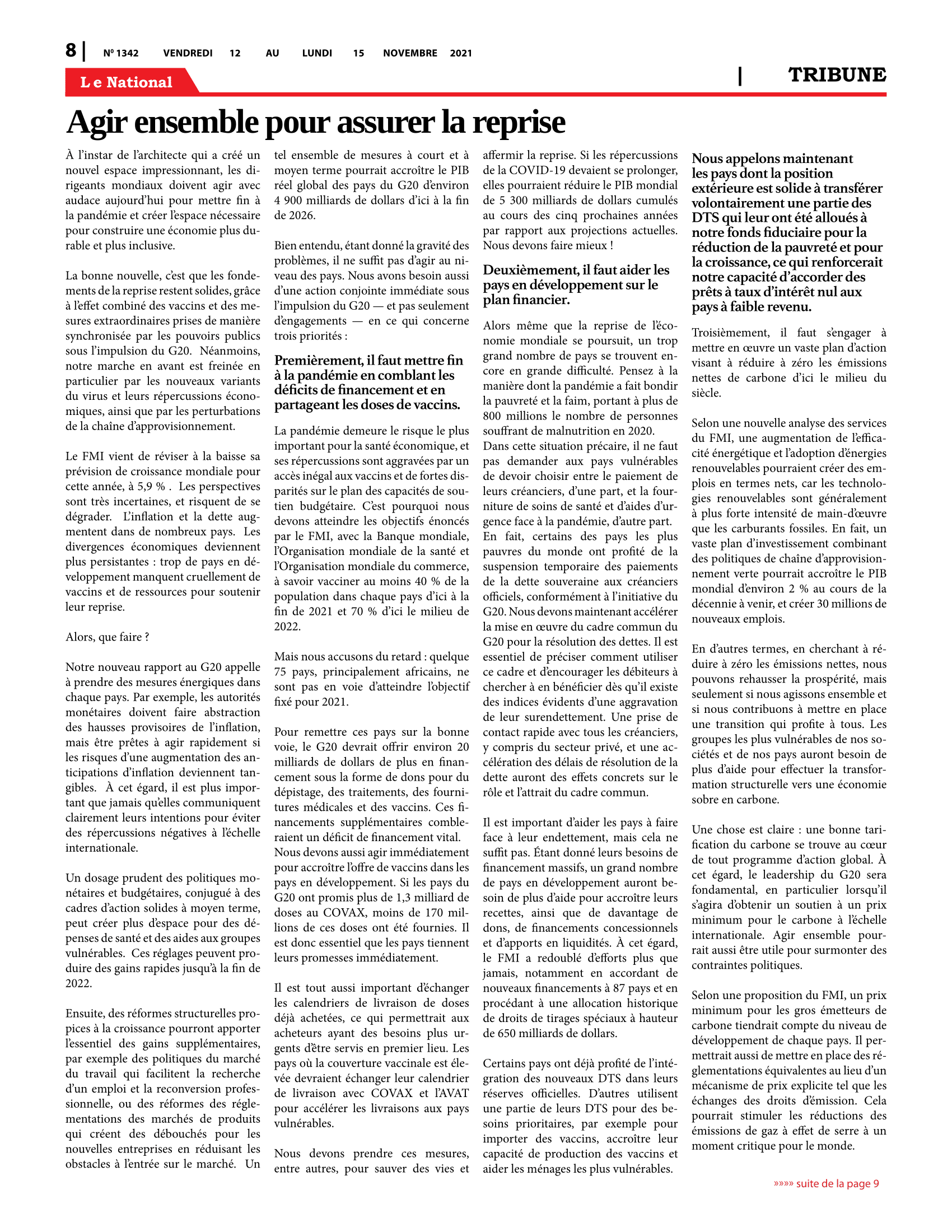 Page 8 de l'édition 1342