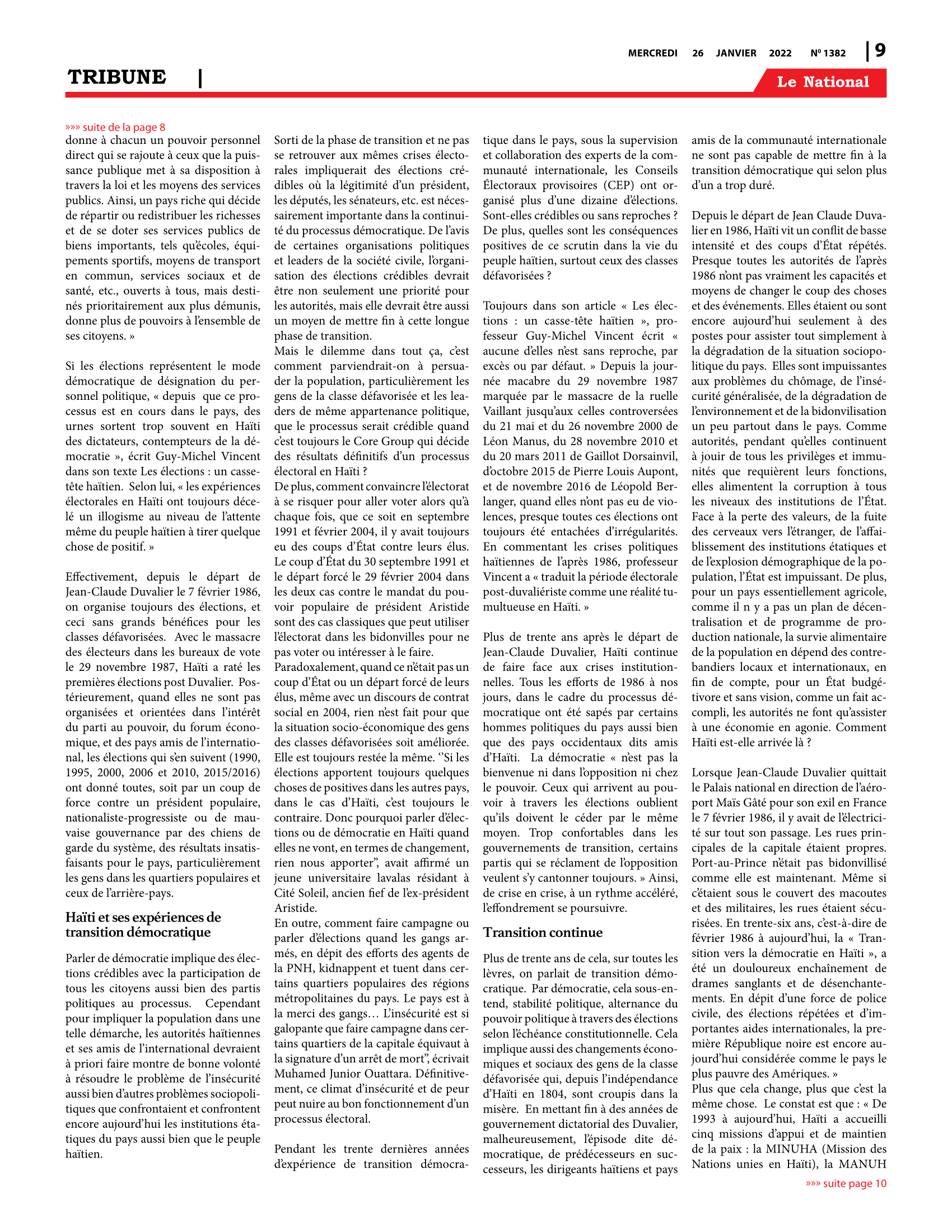 Page 9 de l'édition 1382