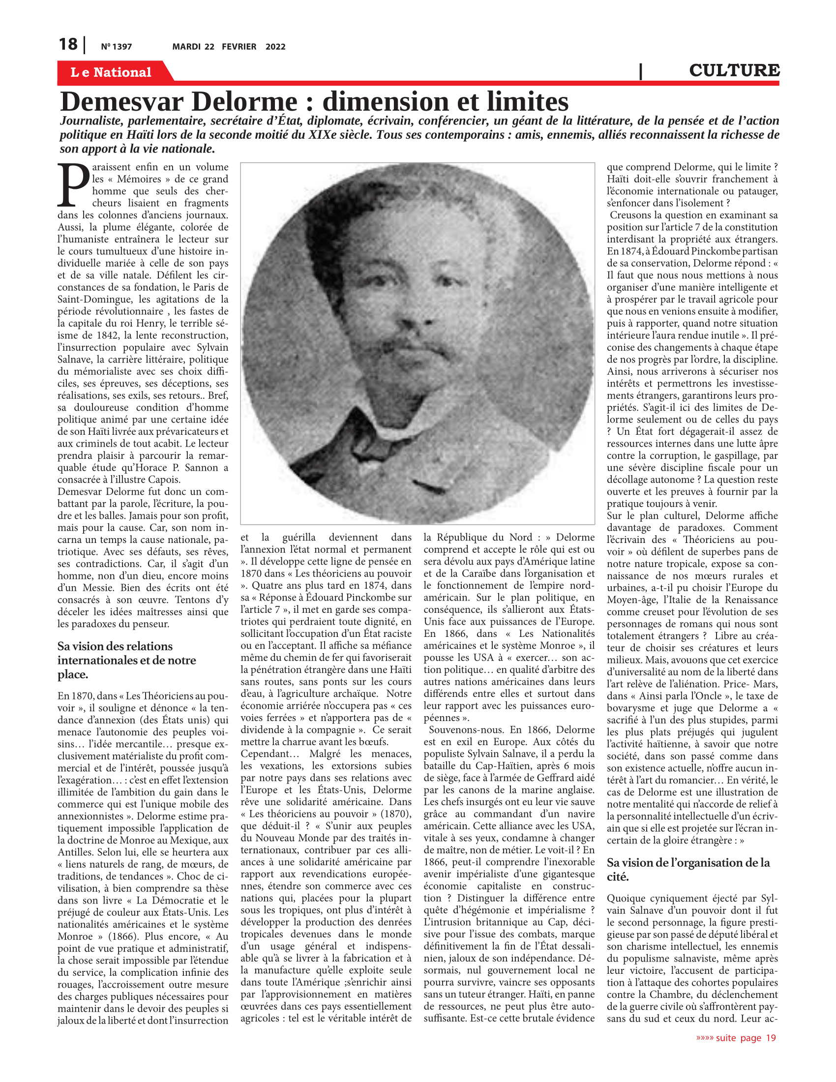 Page 18 de l'édition 1397
