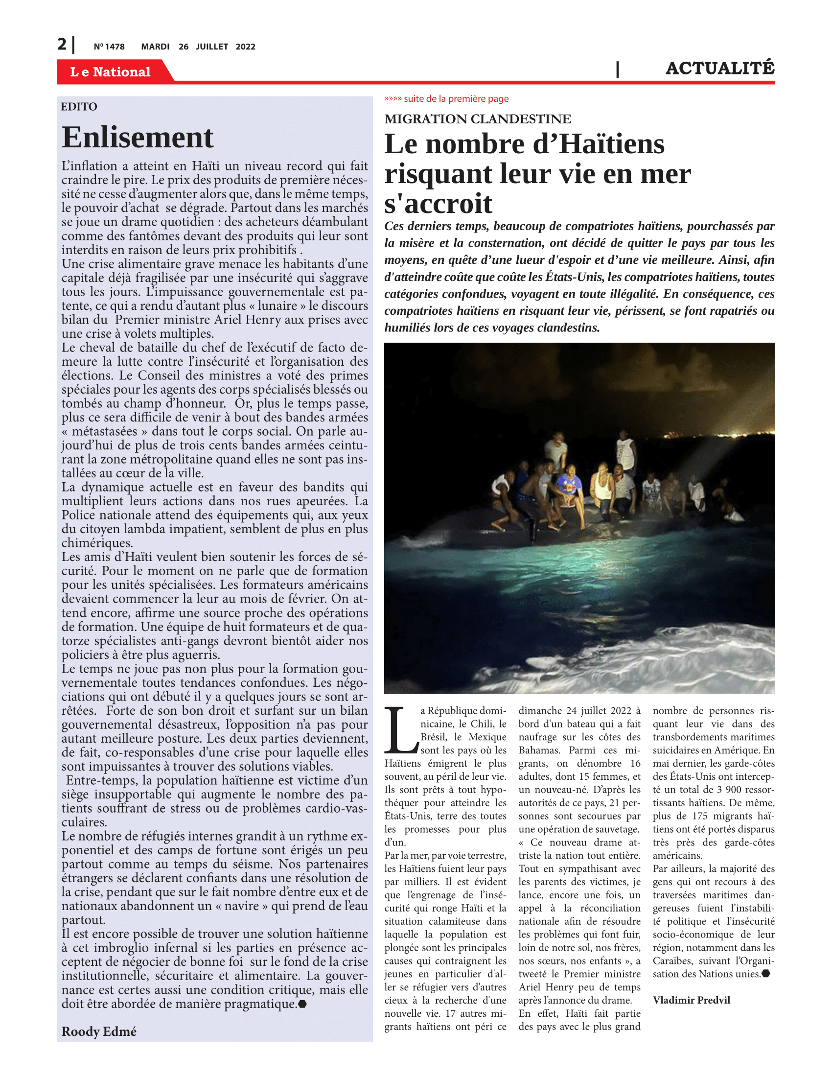 Page 2 de l'édition 1478