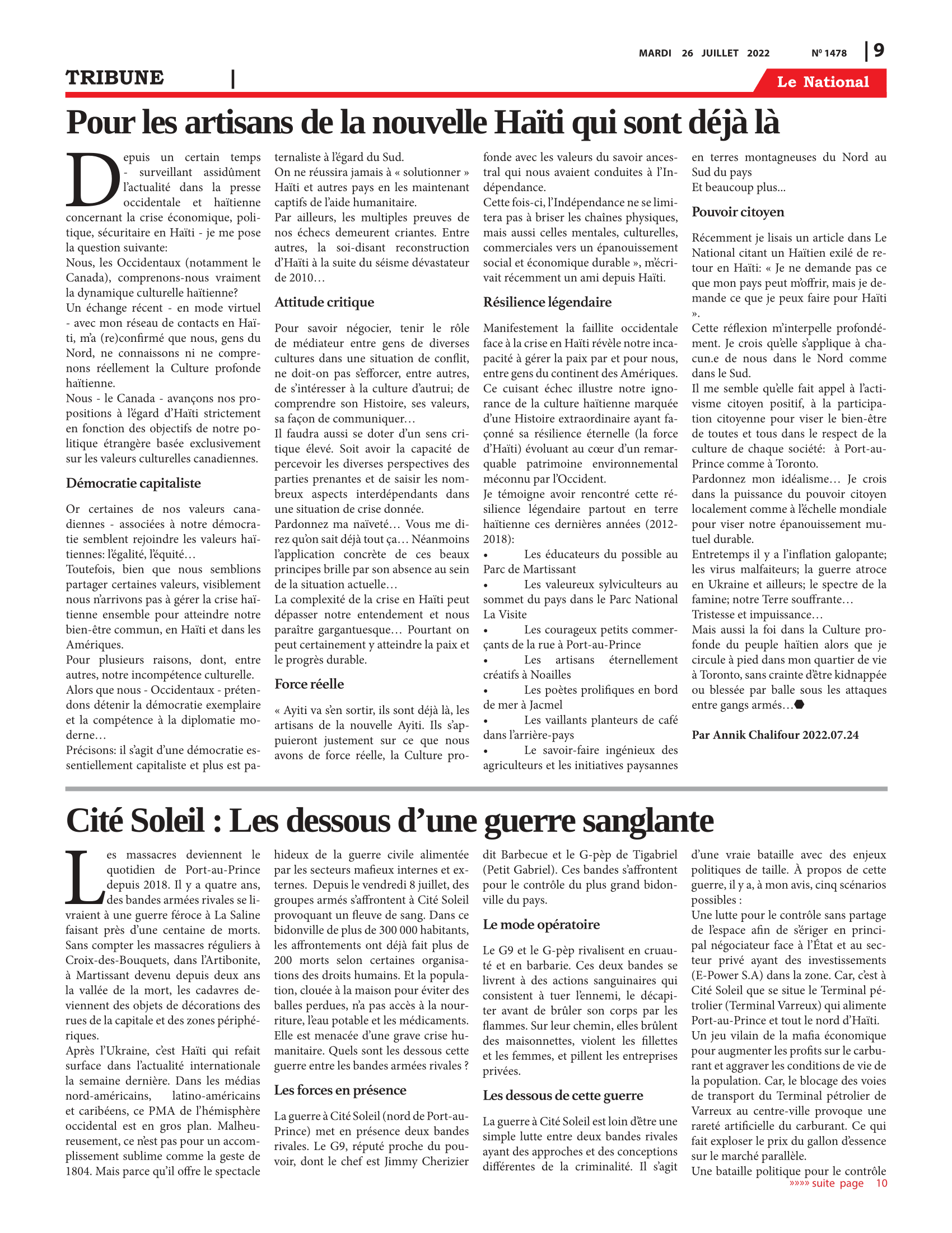 Page 9 de l'édition 1478