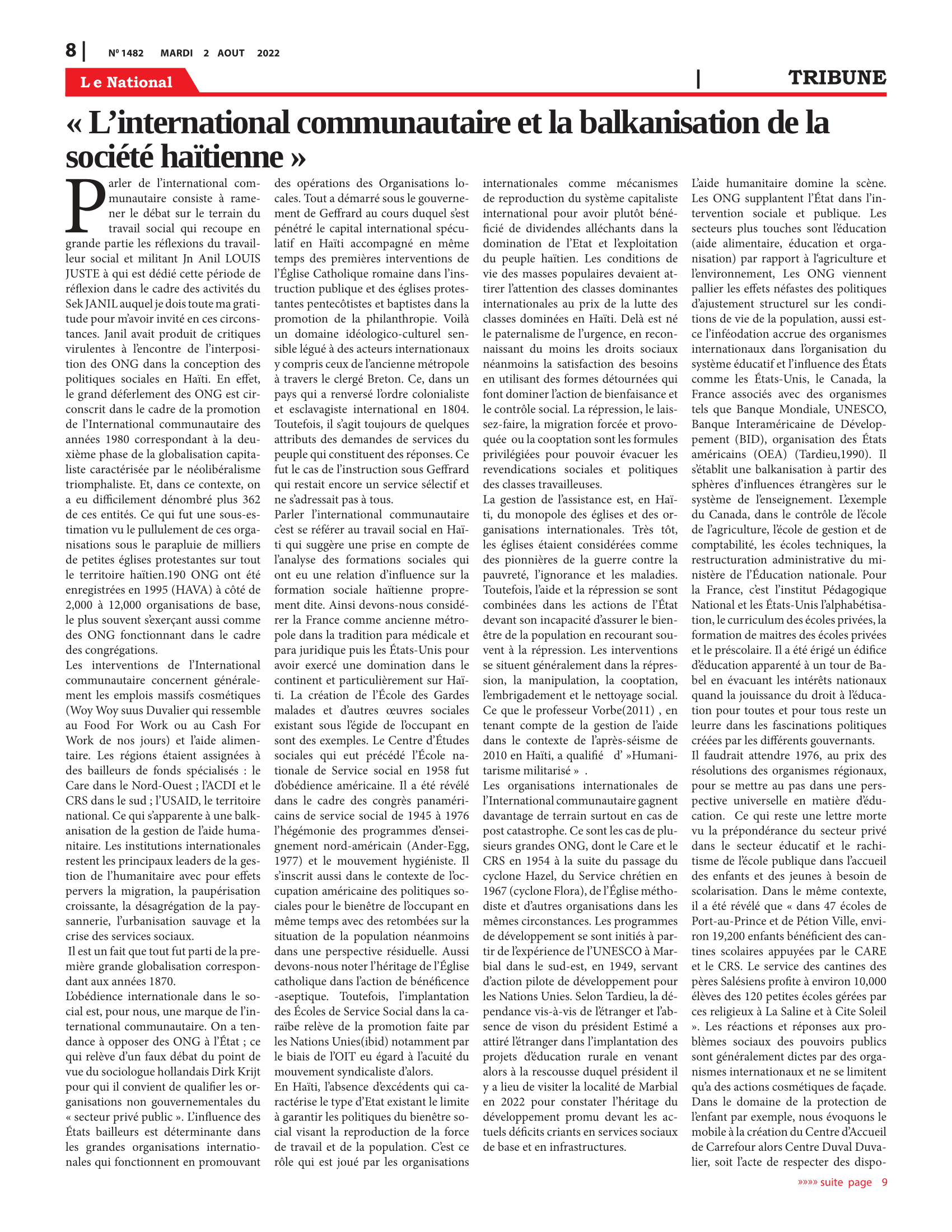 Page 8 de l'édition 1482
