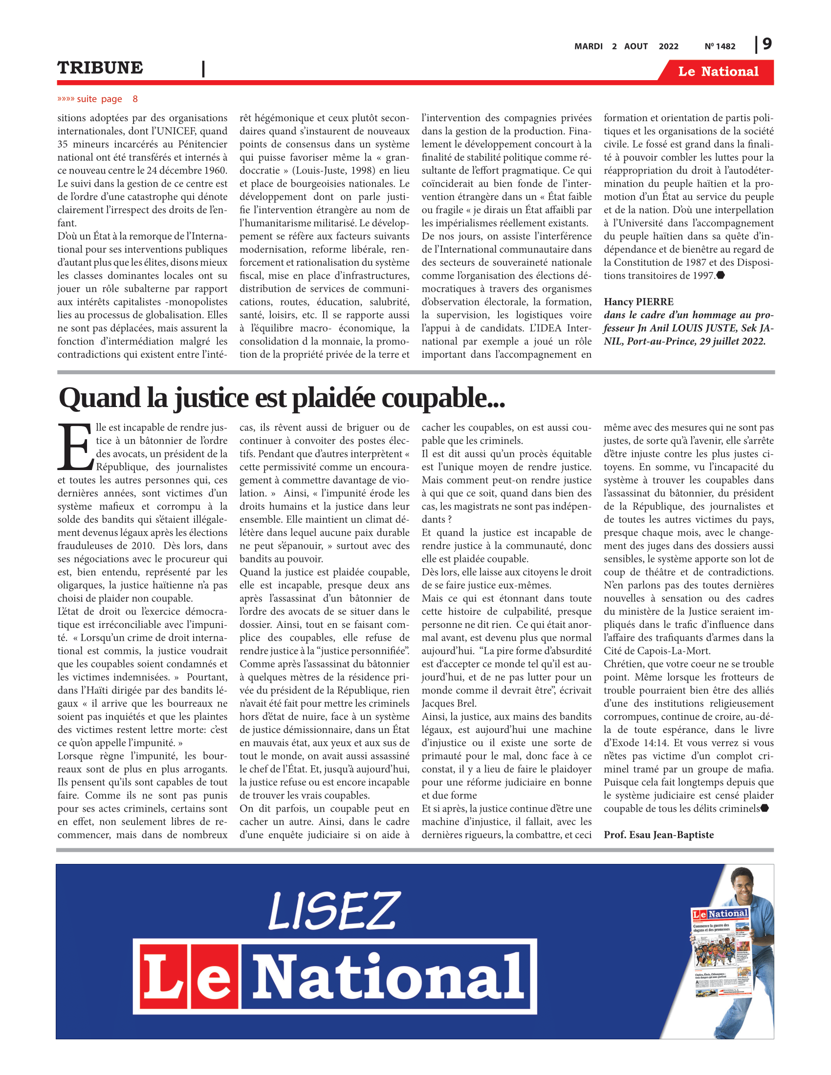 Page 9 de l'édition 1482
