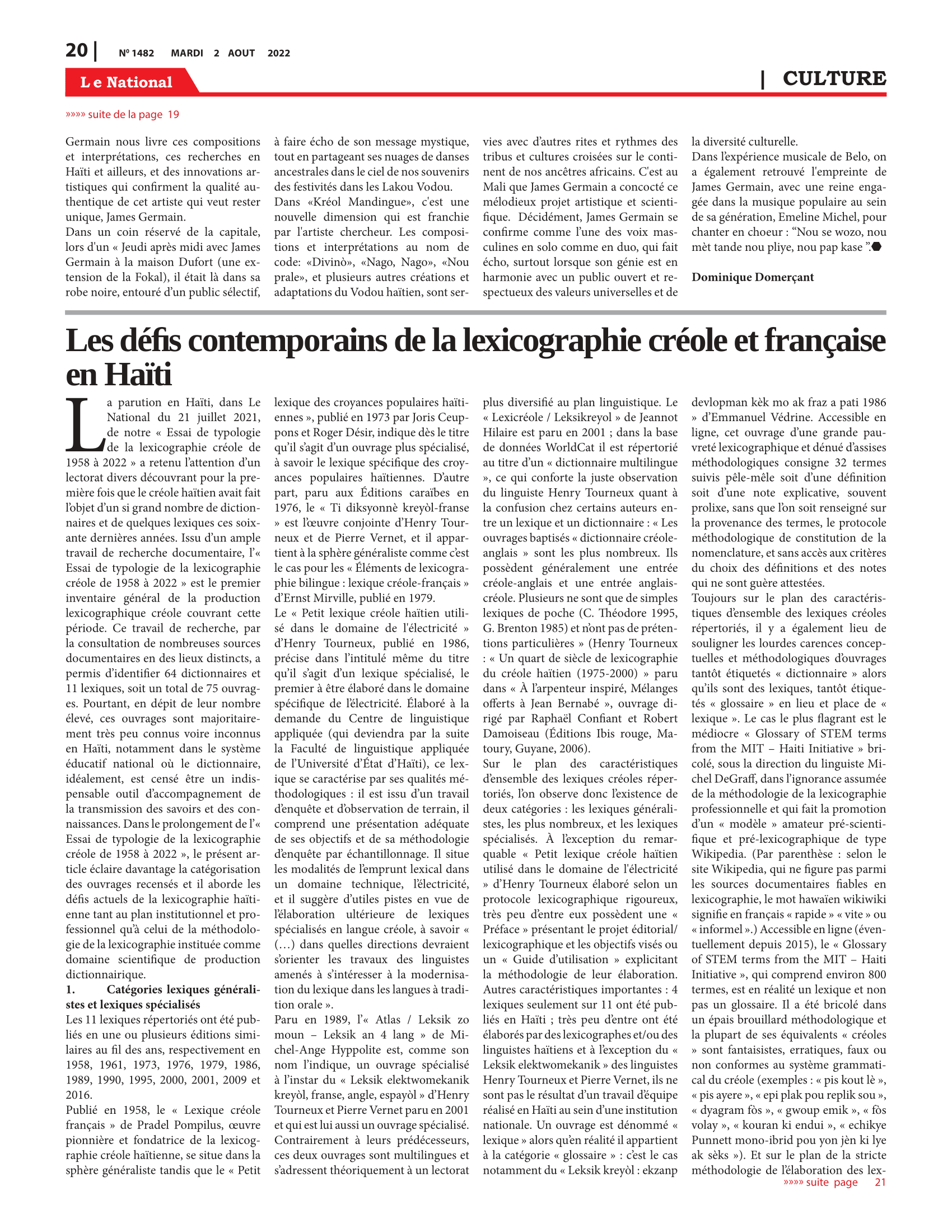 Page 20 de l'édition 1482