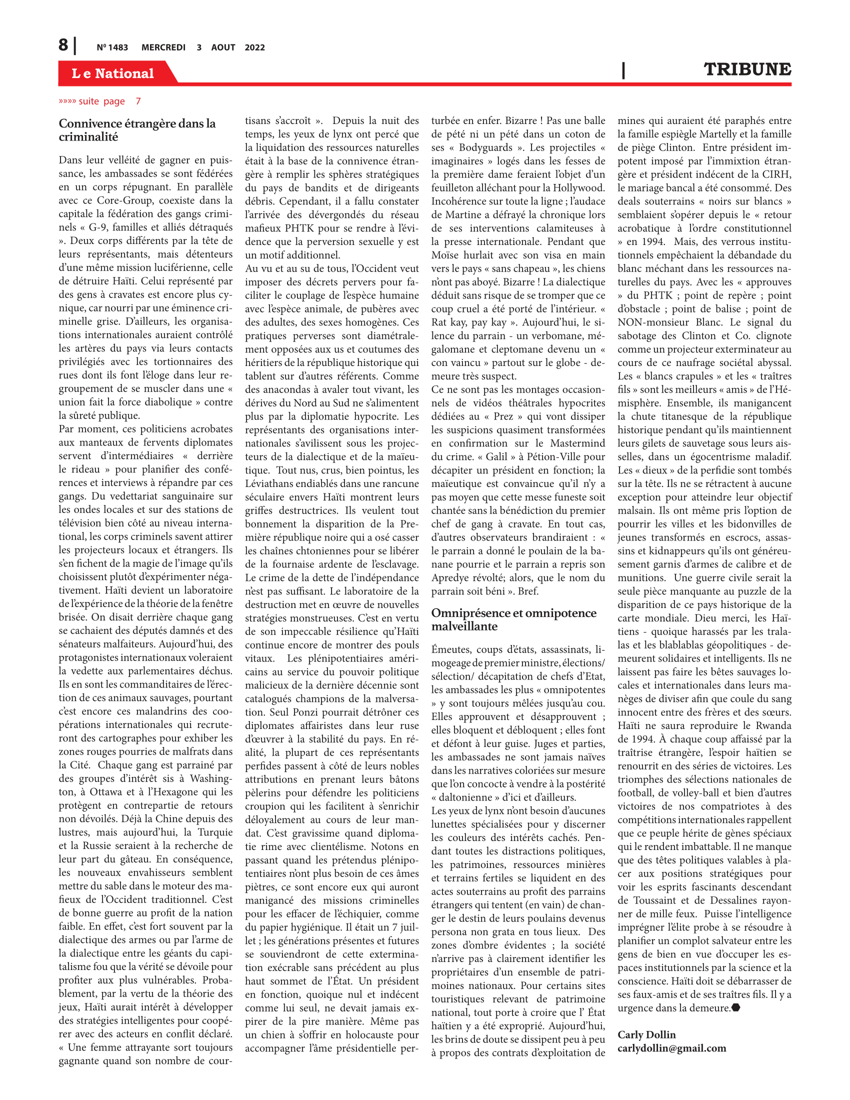 Page 8 de l'édition 1483