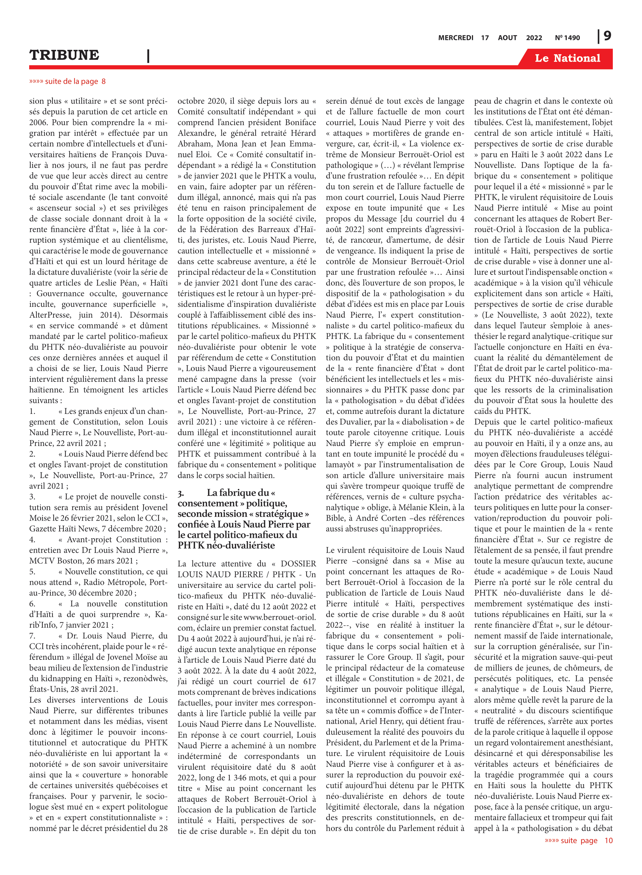 Page 9 de l'édition 1490