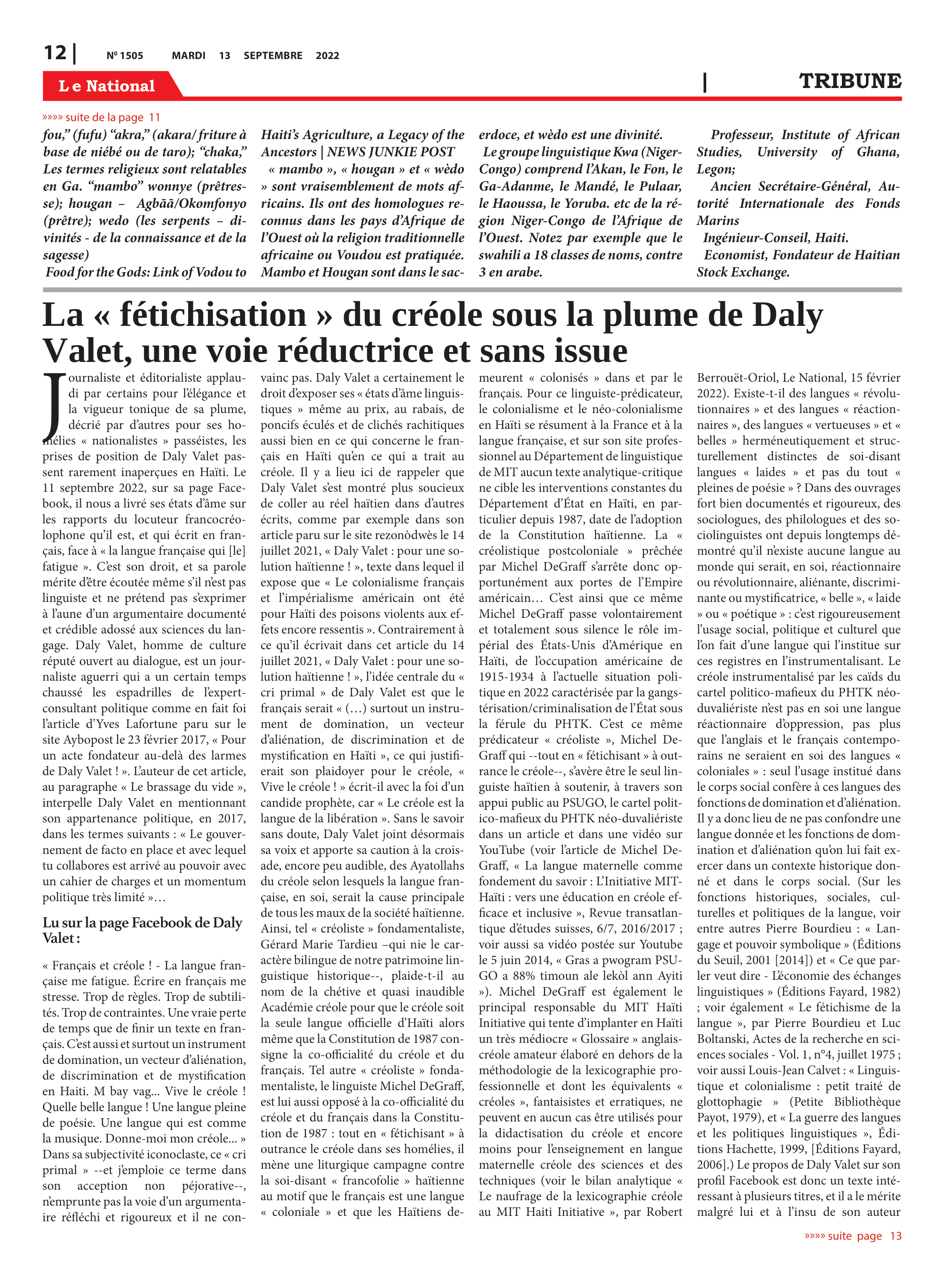 Page 12 de l'édition 1505