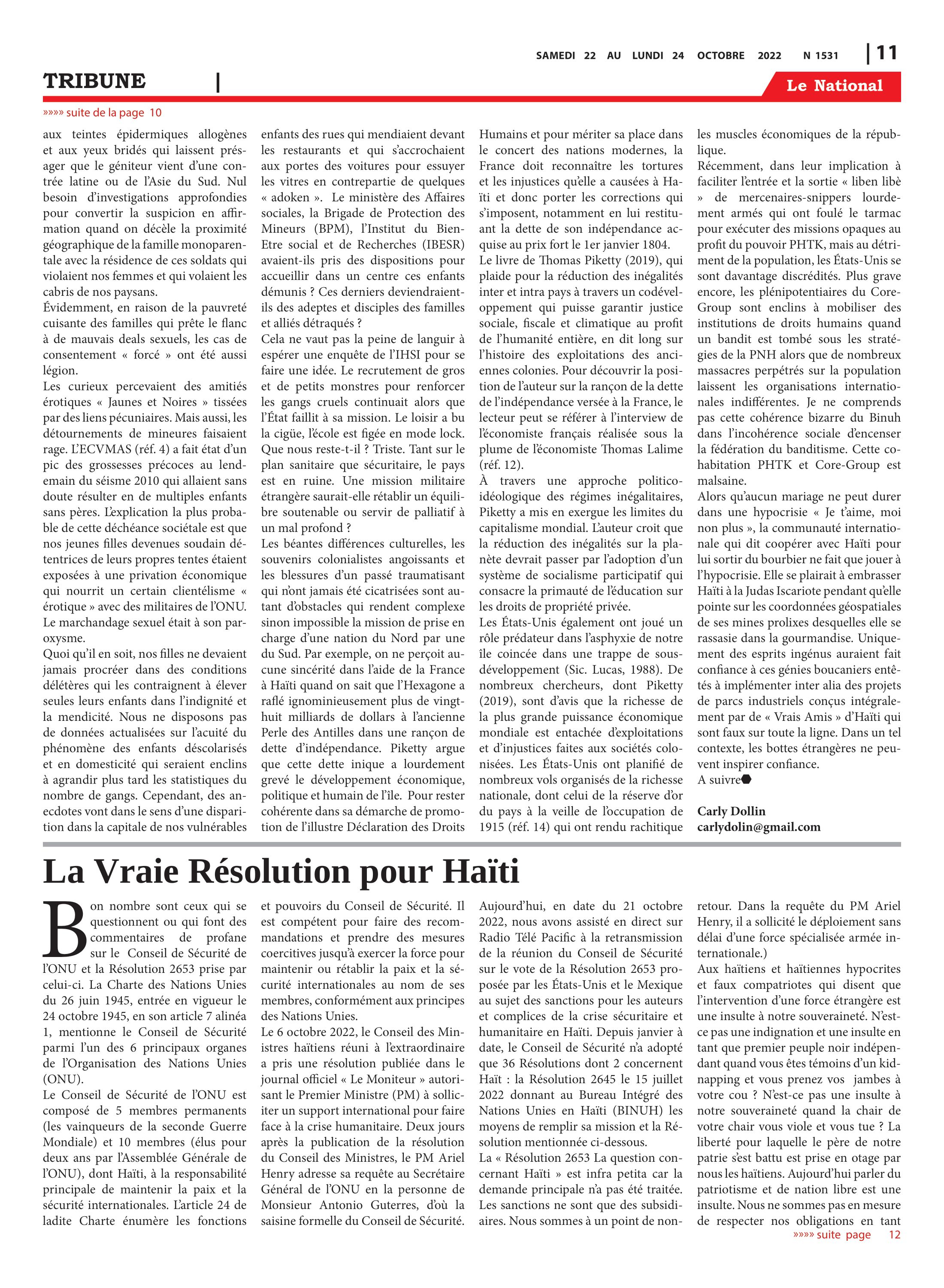 Page 11 de l'édition 1531