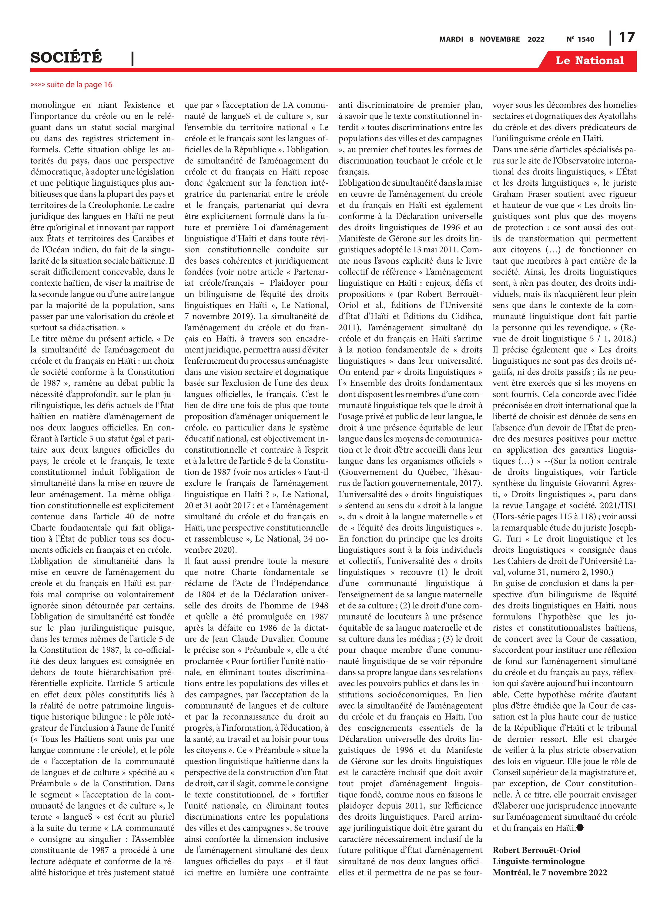 Page 17 de l'édition 1540