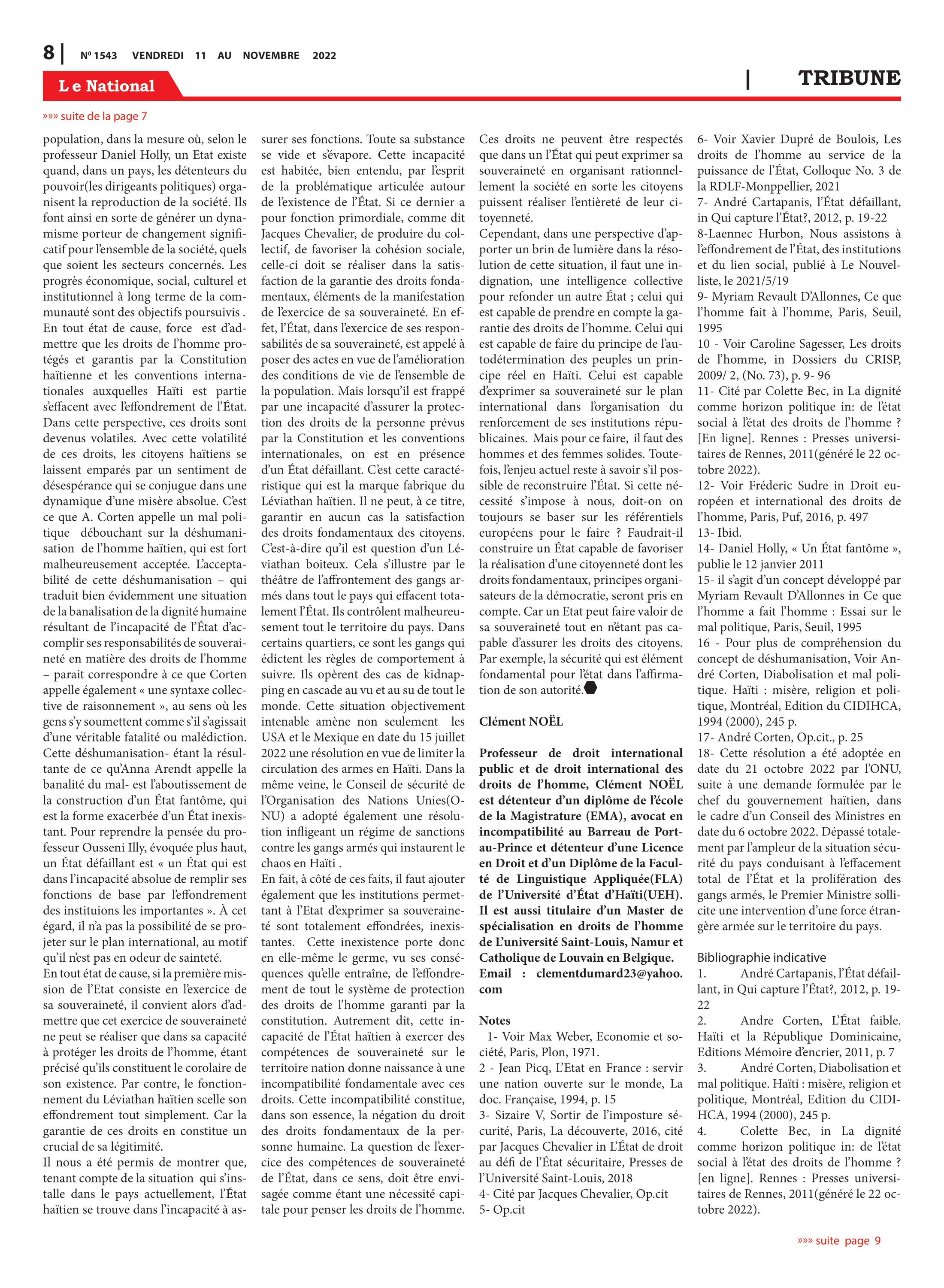 Page 8 de l'édition 1543