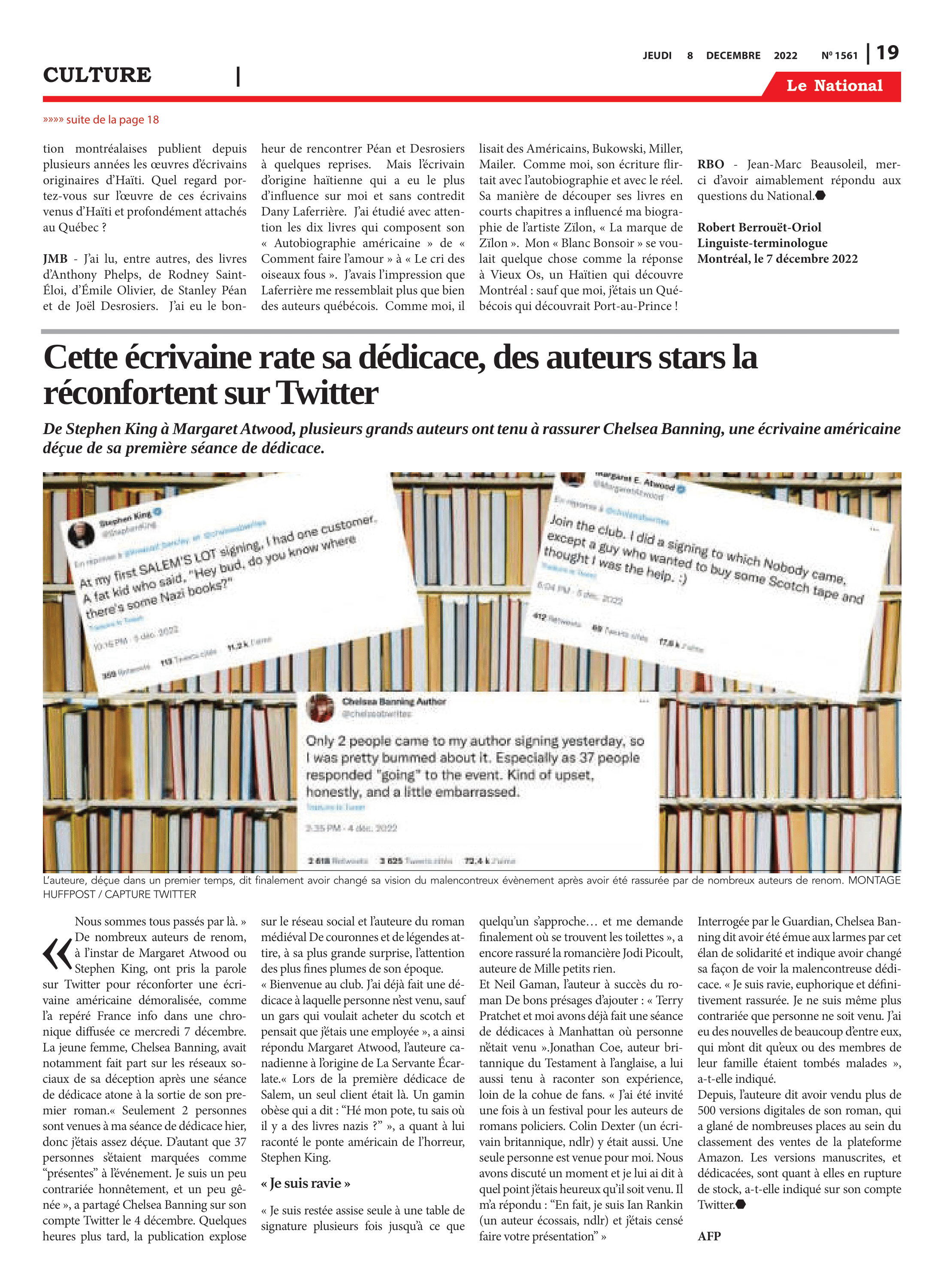Page 19 de l'édition 1561
