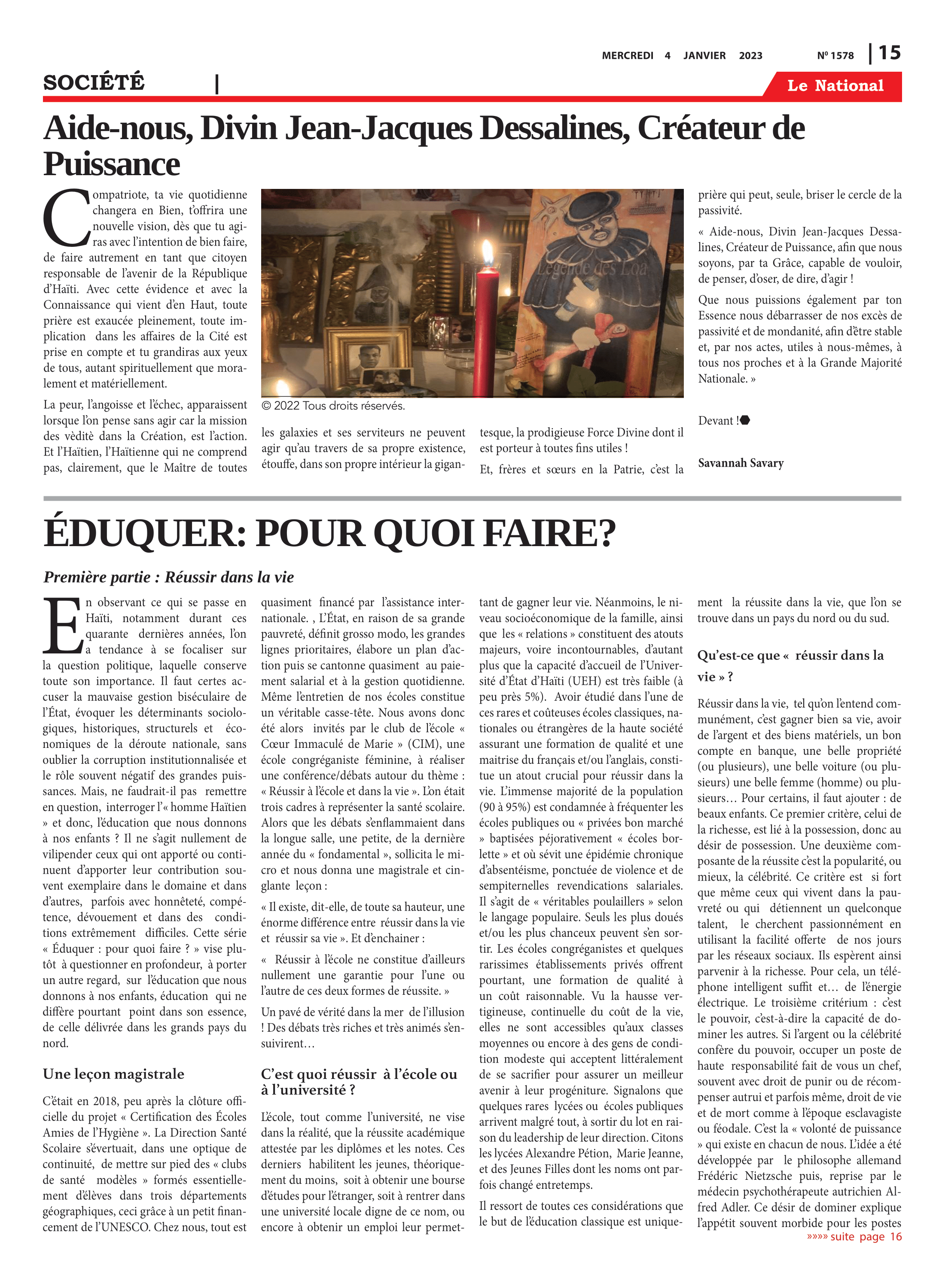 Page 15 de l'édition 1578